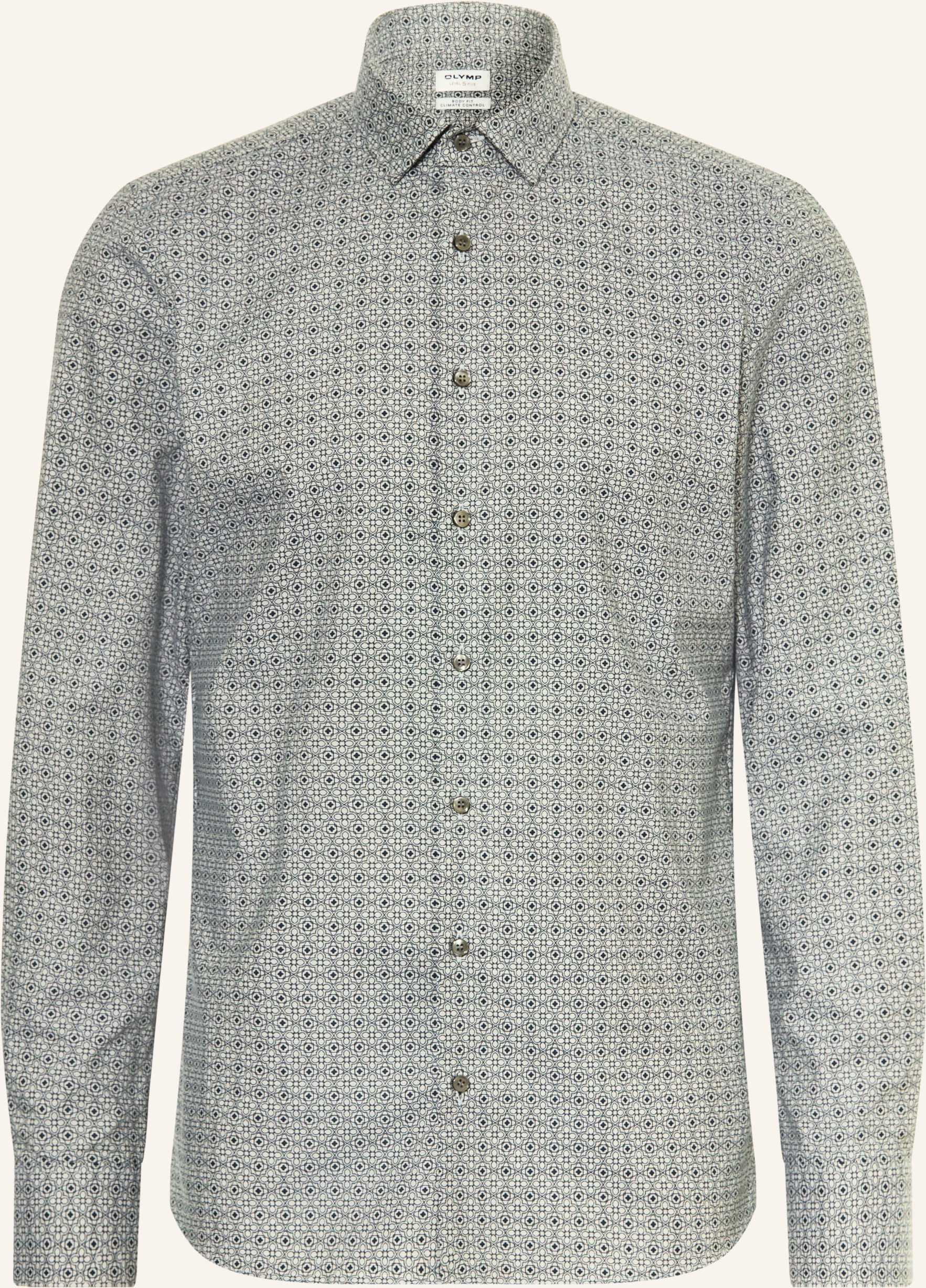 Olymp Hemd Level Five 24/Seven Body Fit gruen