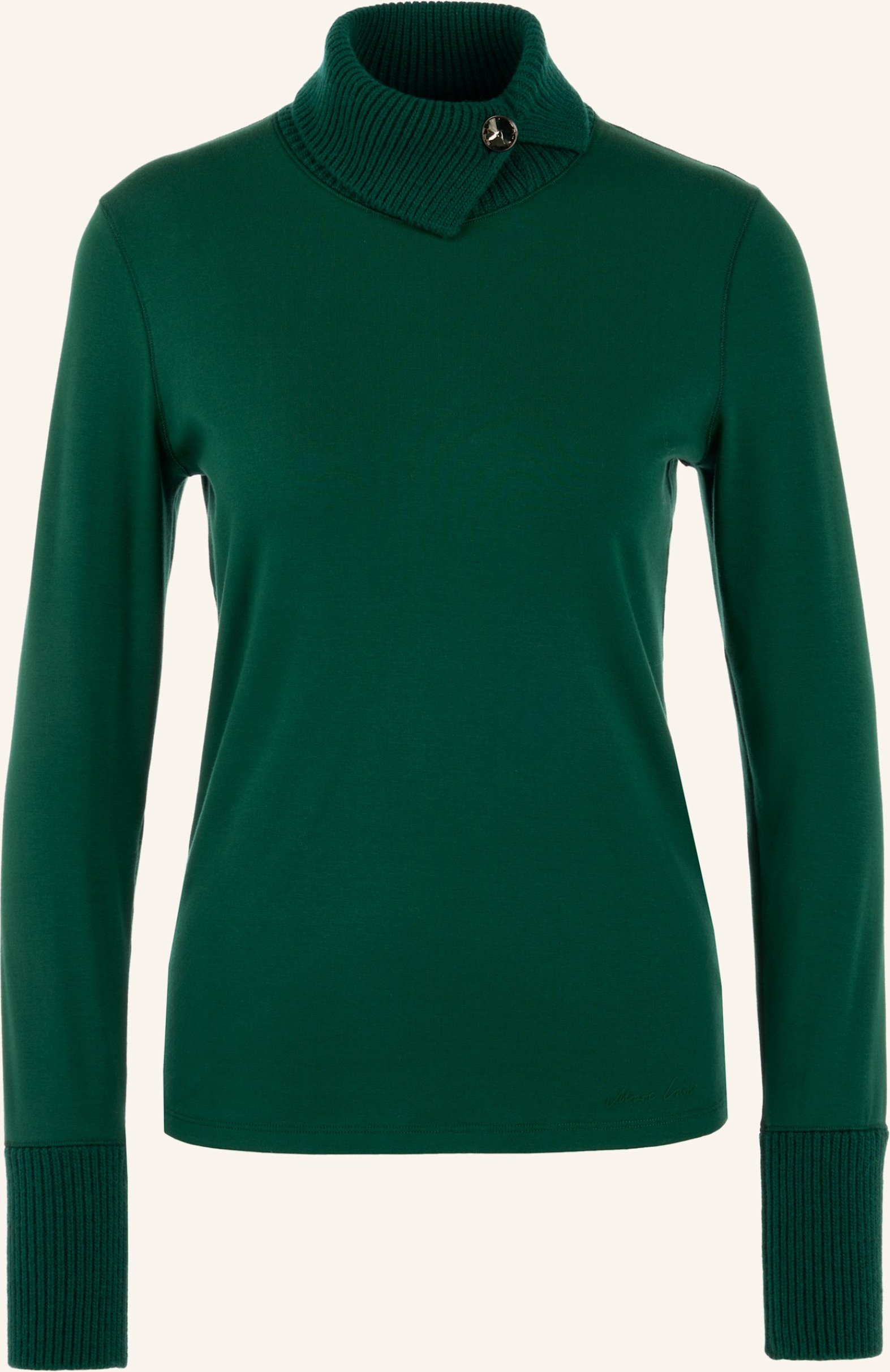 Marc Cain Rollkragenshirt gruen