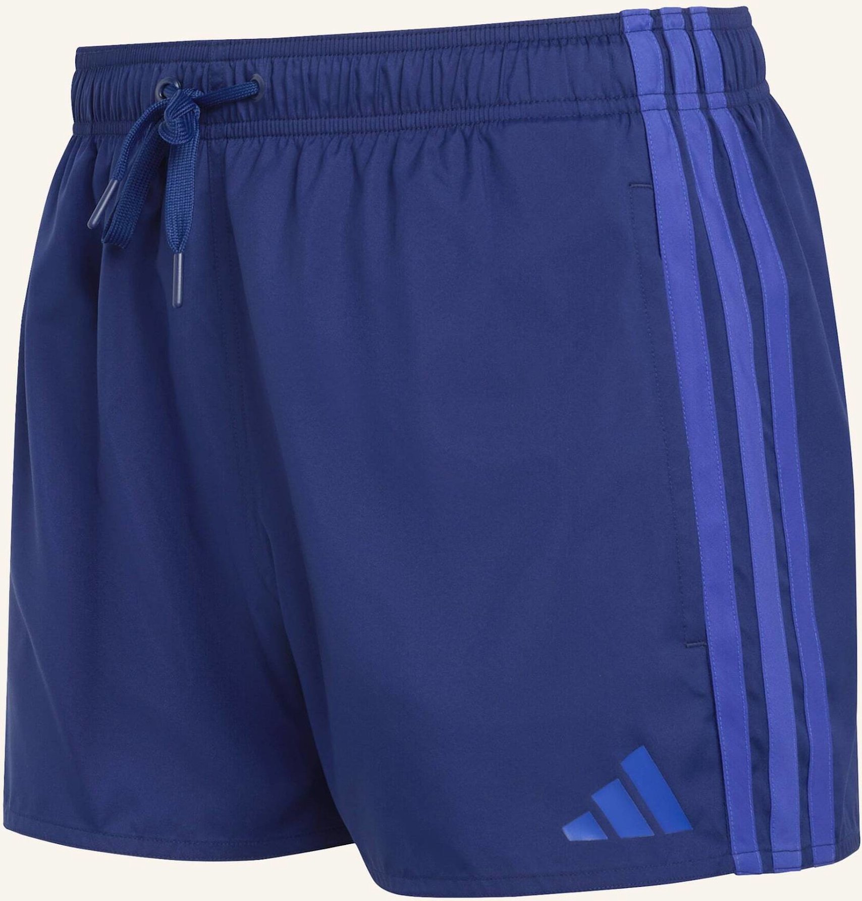 Adidas Badeshorts 3-Streifen 3-Inch blau