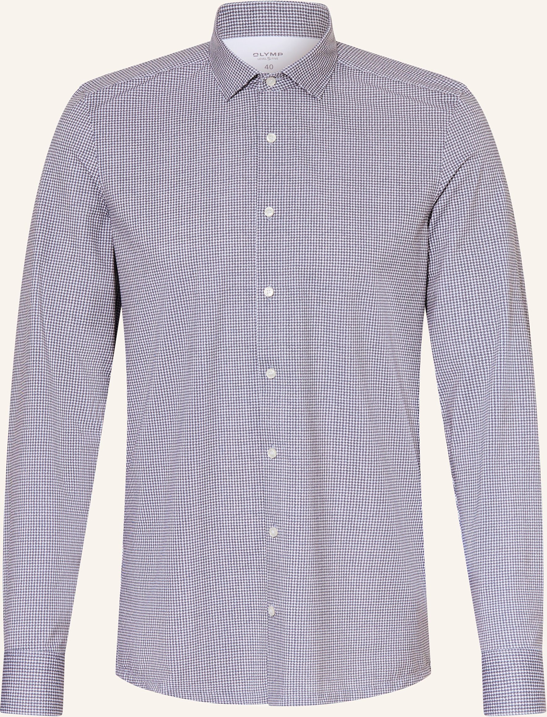 Olymp Jerseyhemd Level Five Body Fit blau