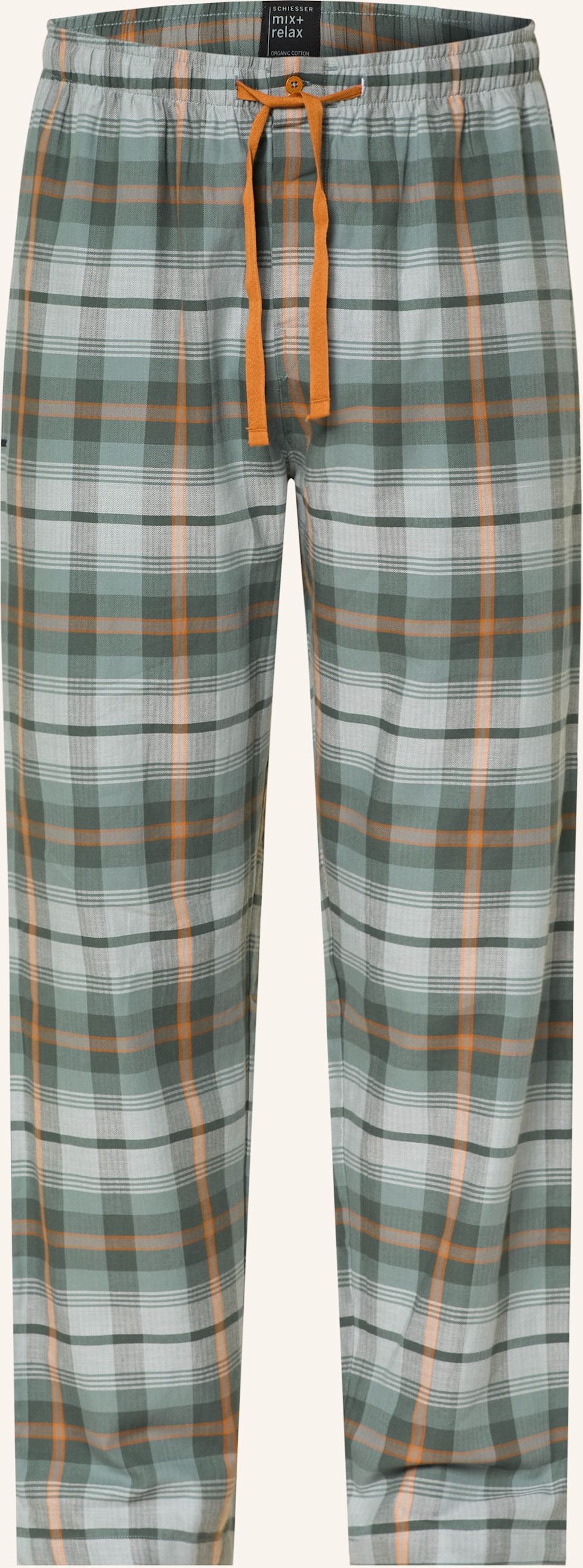 Schiesser Schlafhose Mix+Relax gruen