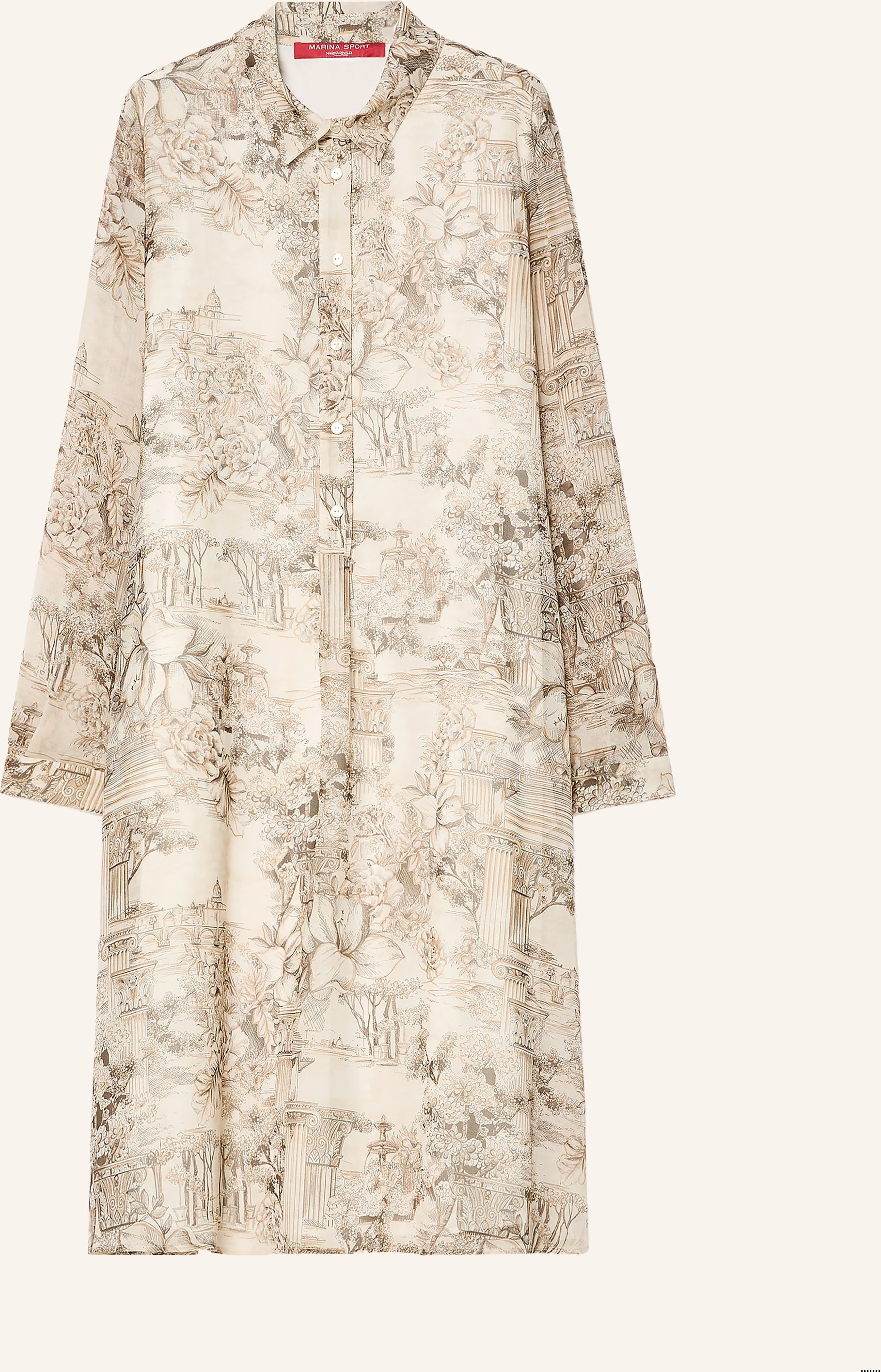 Marina Rinaldi Hemdblusenkleid Mrsrisorsa beige