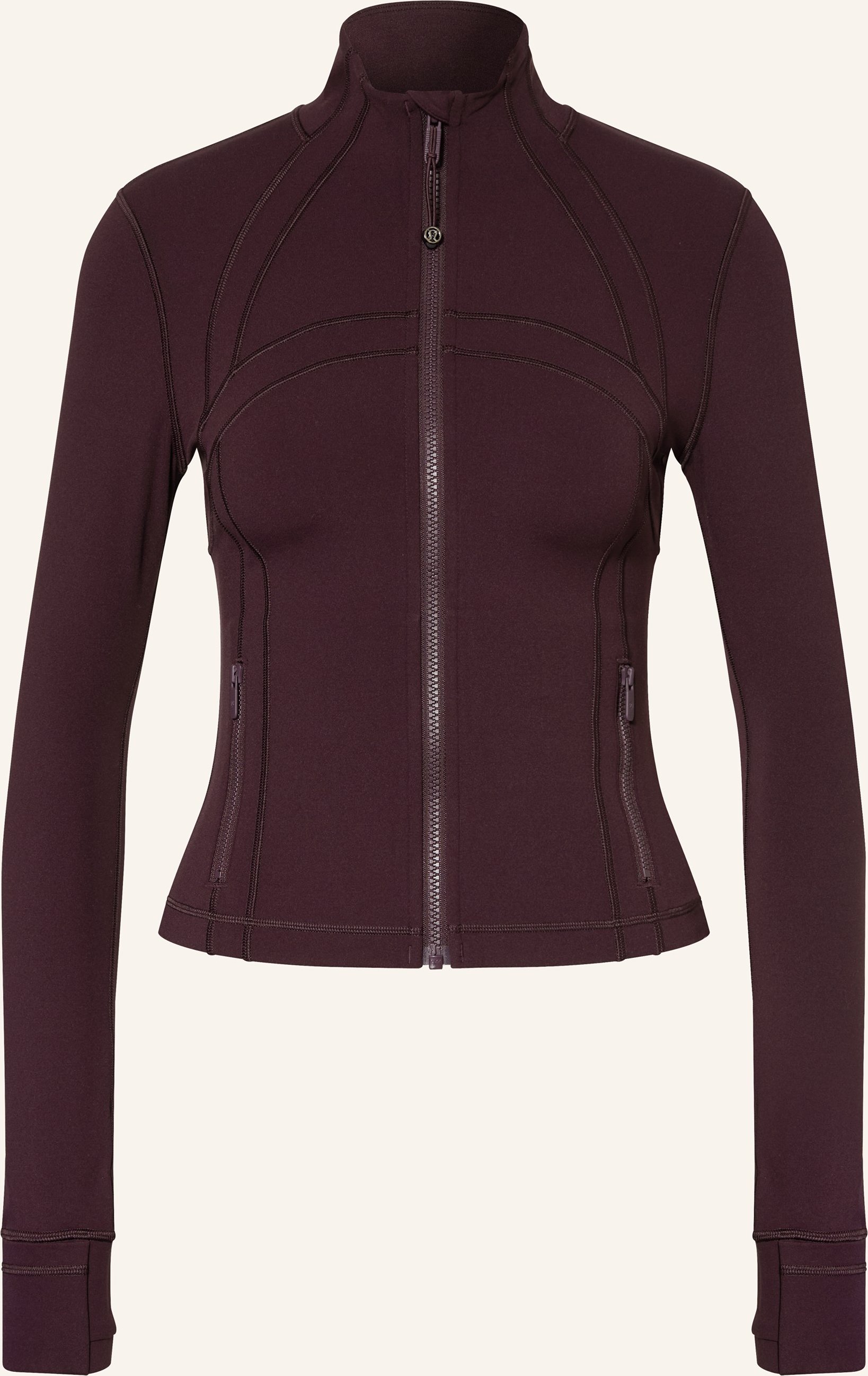 Lululemon Yoga-Jacke Define Cropped lila