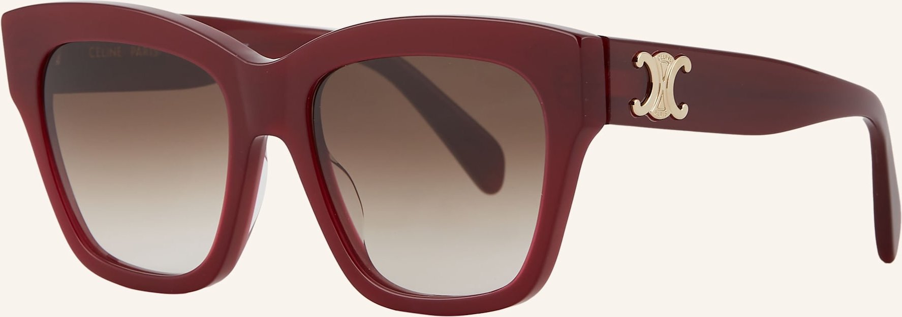 Thumbnail - Celine Sonnenbrille cl000481 rot