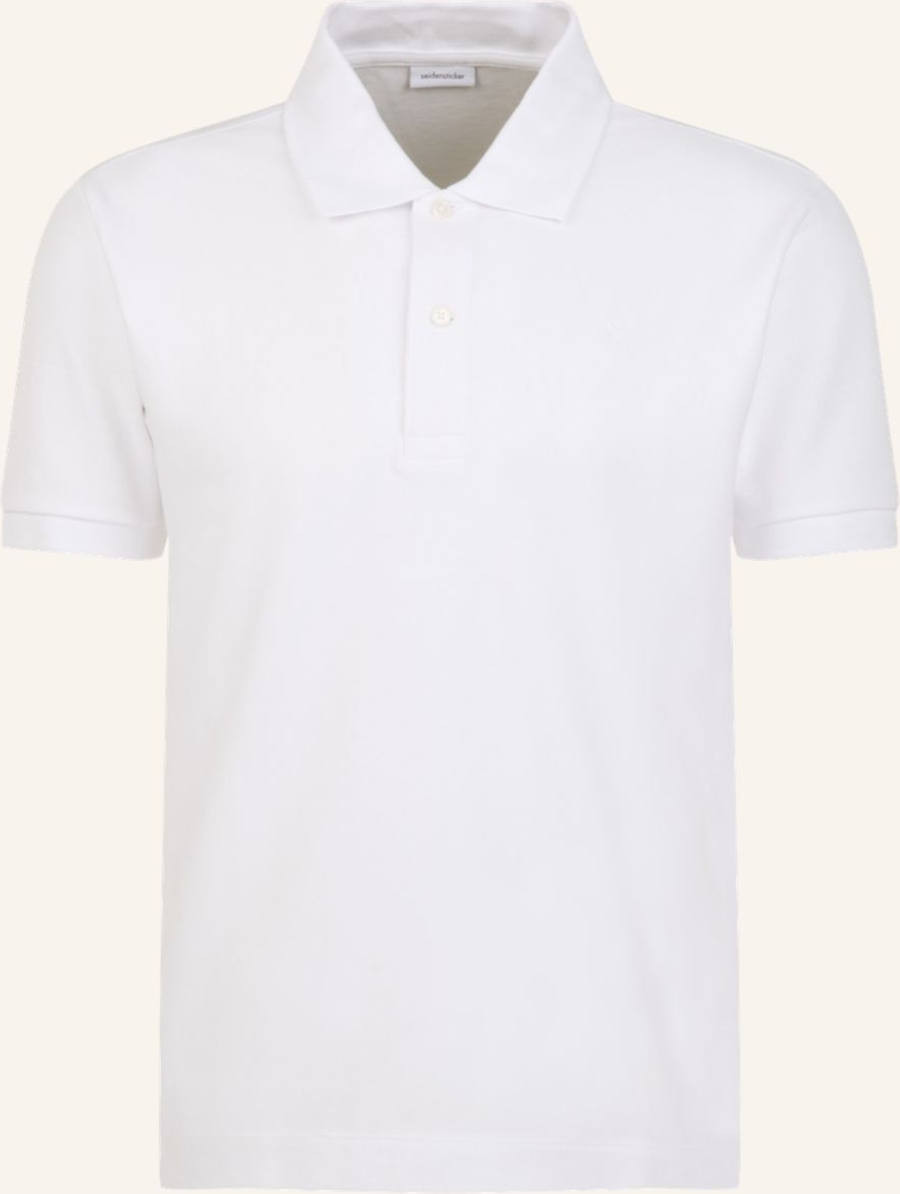 Seidensticker Polo-Shirt, Polo Regular Fit weiss