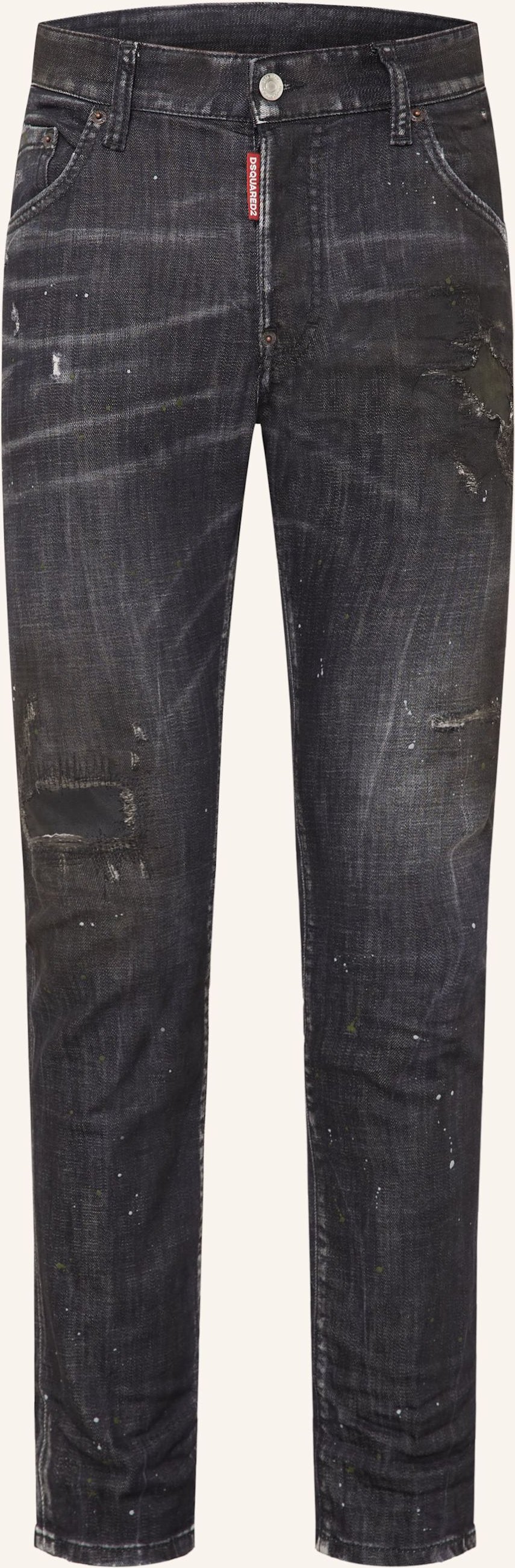 Thumbnail - dsquared2 Jeans Skater Slim Fit schwarz