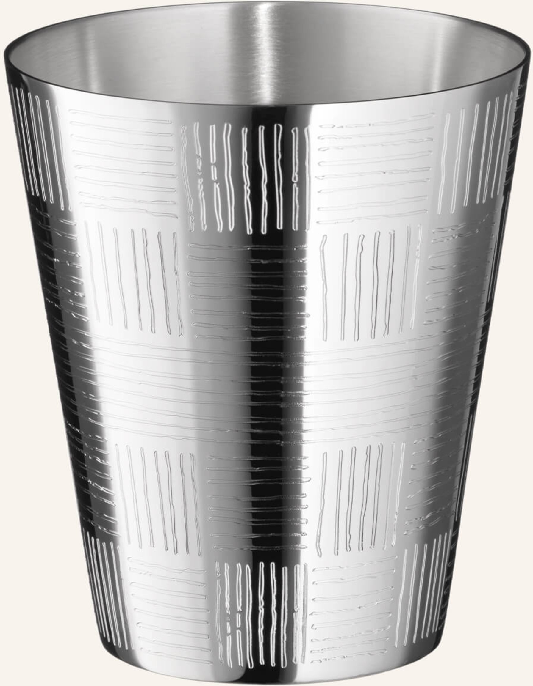 Robbe & Berking Gin-, Wasser-, Weinbecher "Lines" Dante (90g Versilbert) silber