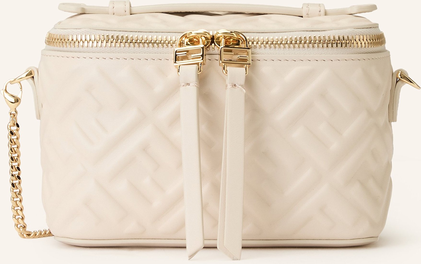Thumbnail - Fendi Umhängetasche beige