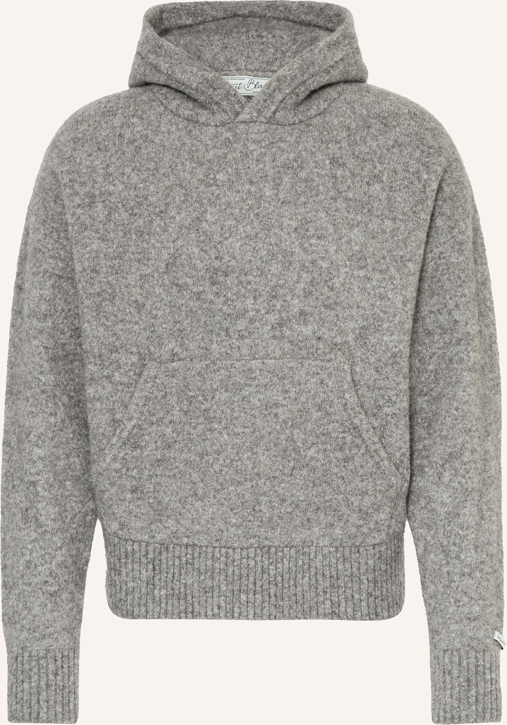 About:Blank Strick-Hoodie schwarz