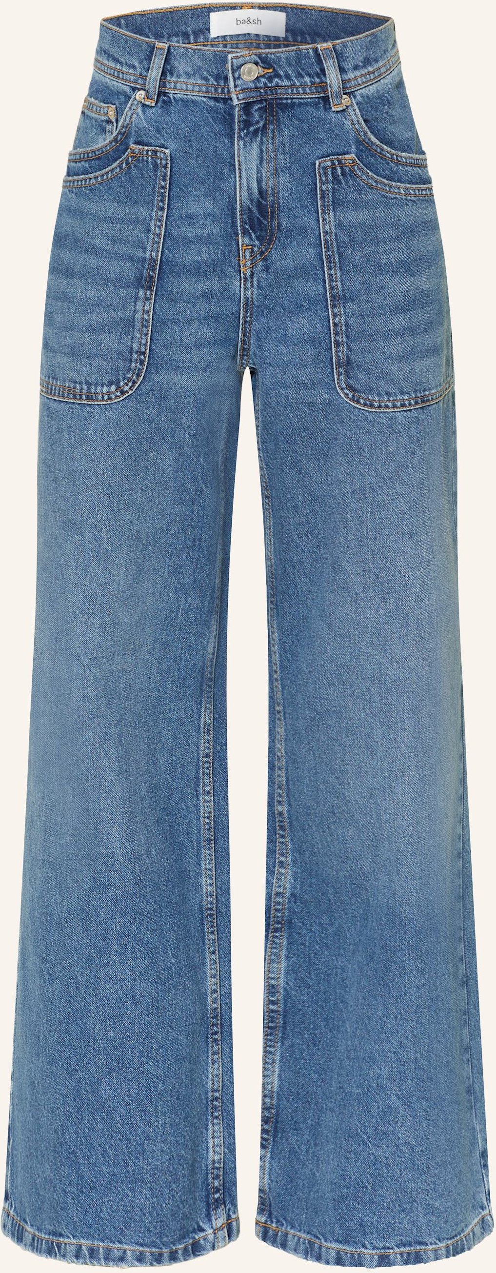 Thumbnail - Ba&Sh Wide Leg Jeans Zoel blau
