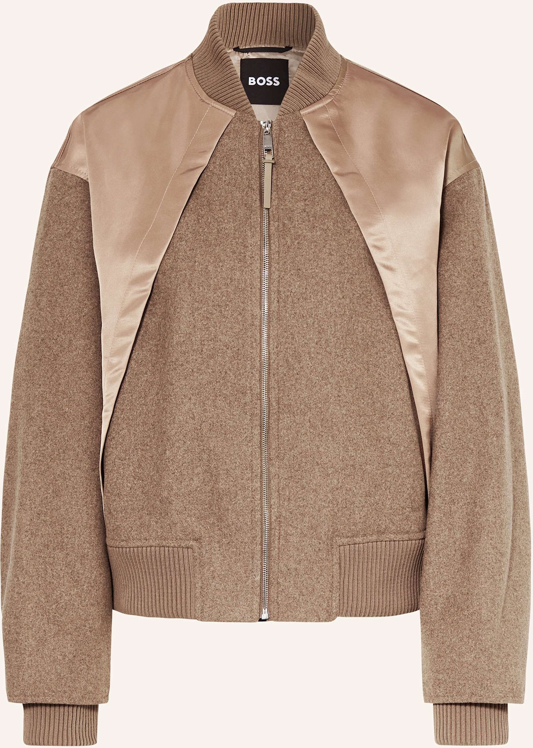 Boss Blouson Paisie Im Materialmix blau