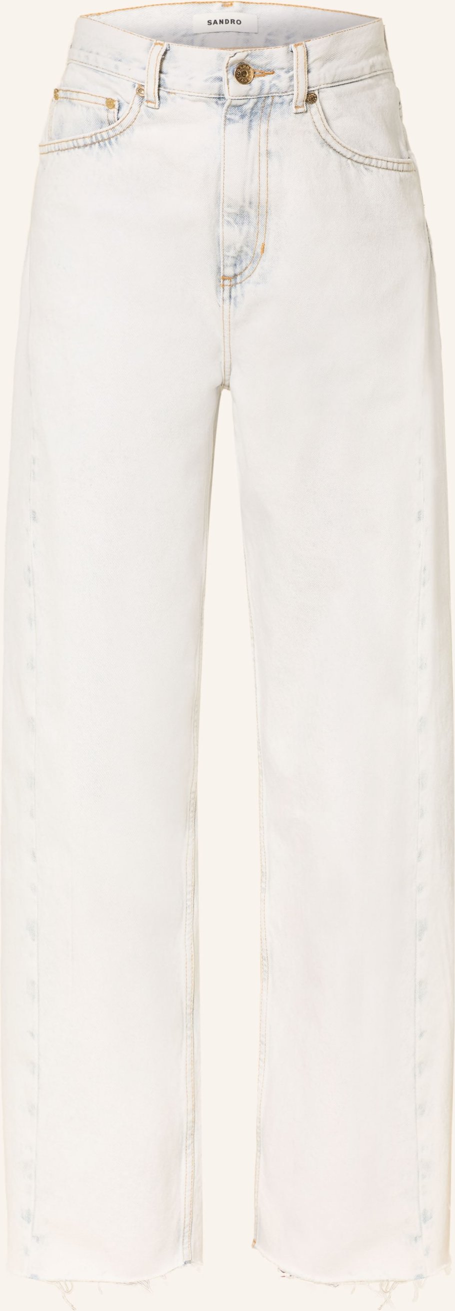 Sandro Barrel Jeans blau