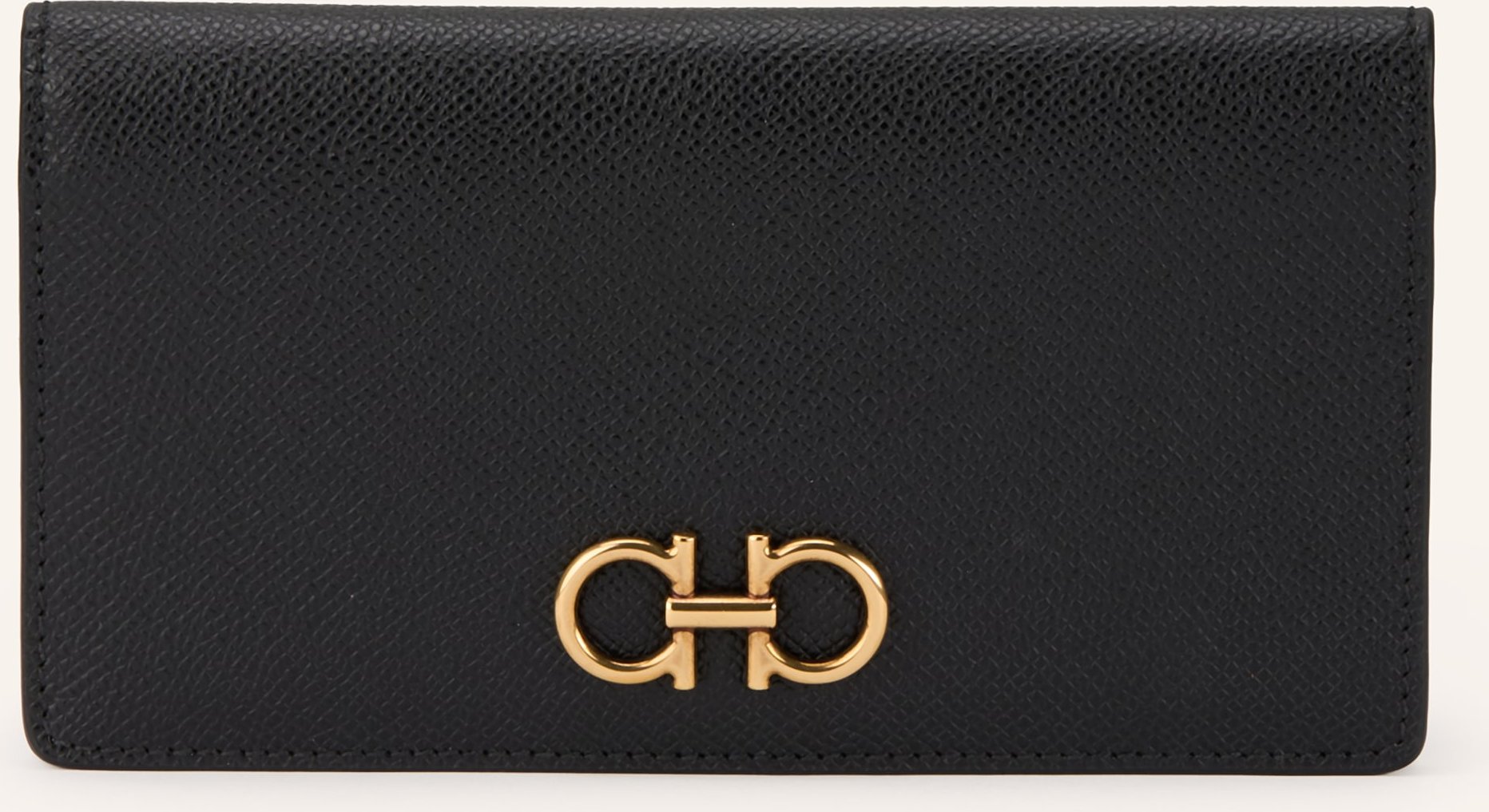 Ferragamo Geldbörse schwarz