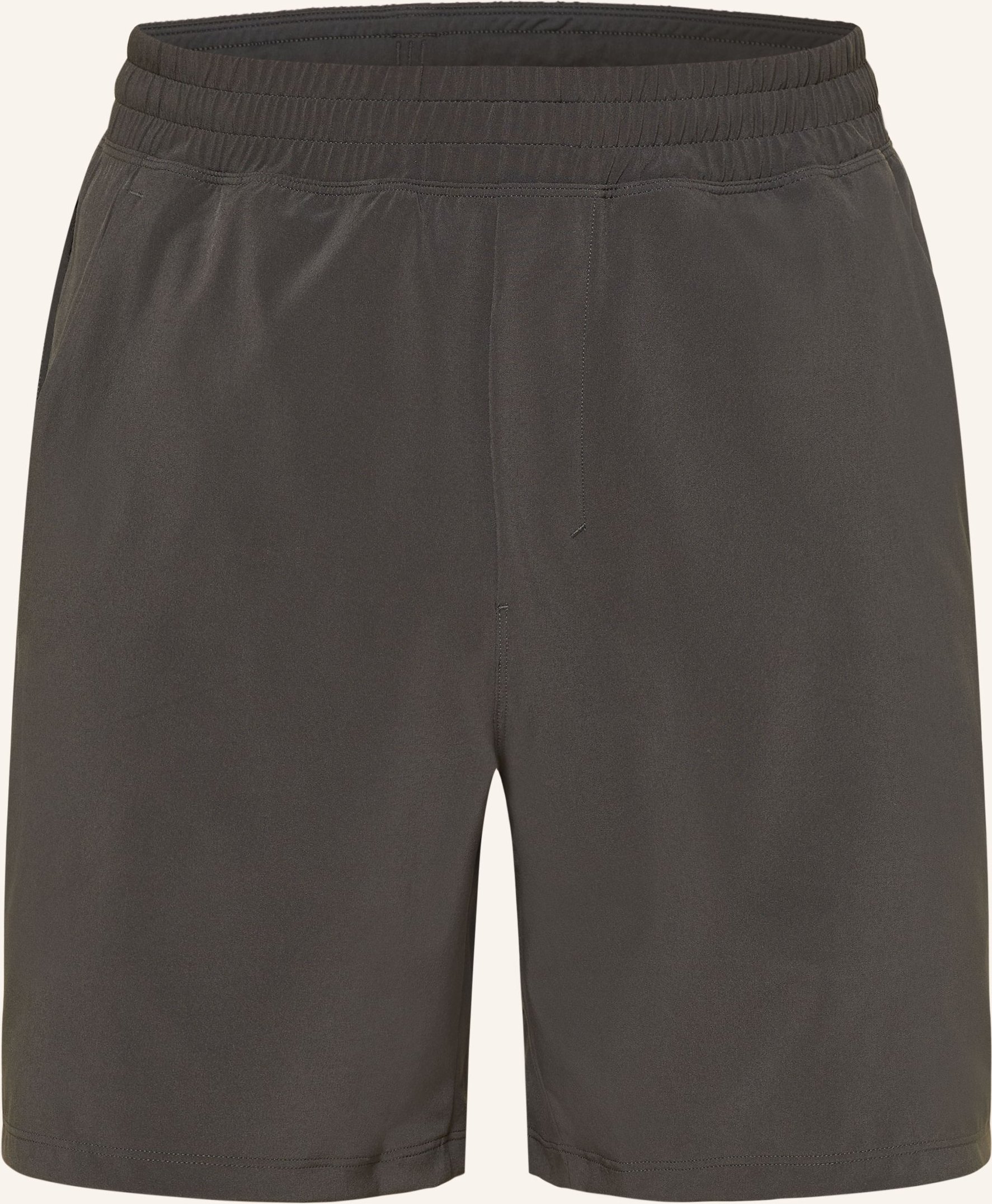 Lululemon Trainingshorts Pace Breaker Linerless Short 7in grau