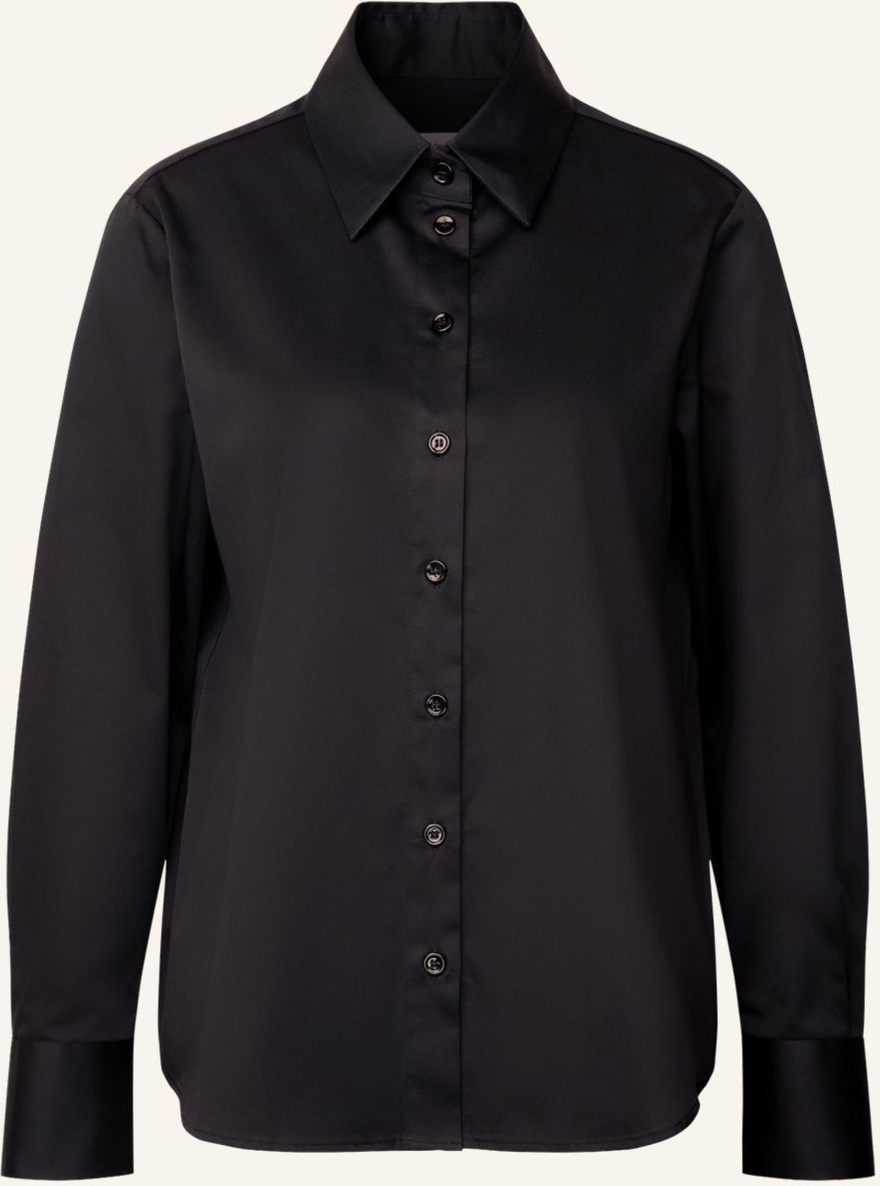 Seidensticker Hemdbluse schwarz