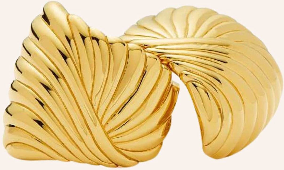 Missoma Ohrstecker Ripple Stud By Glambou gold