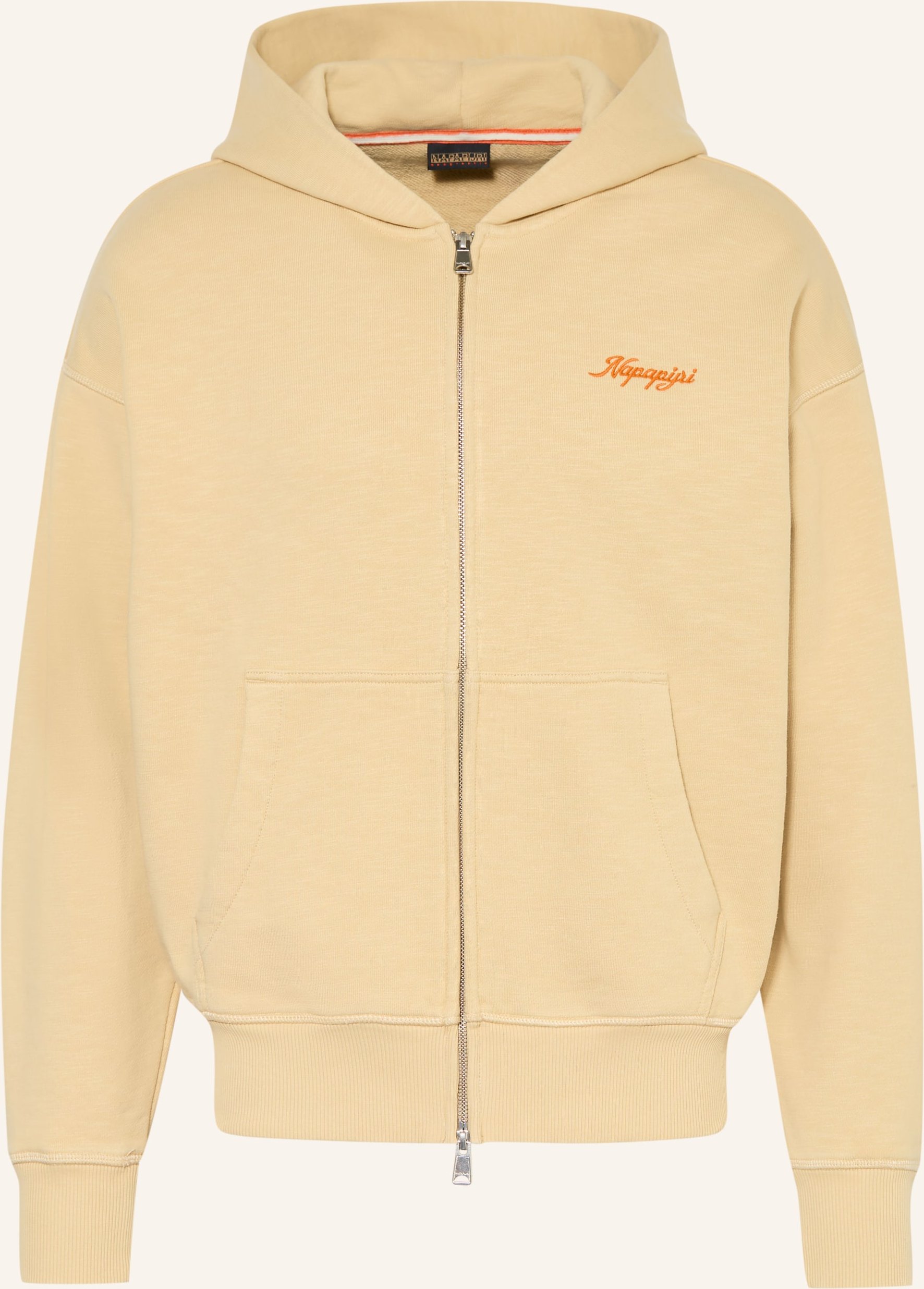Napapijri Oversized-Sweatjacke B-Uyuni beige