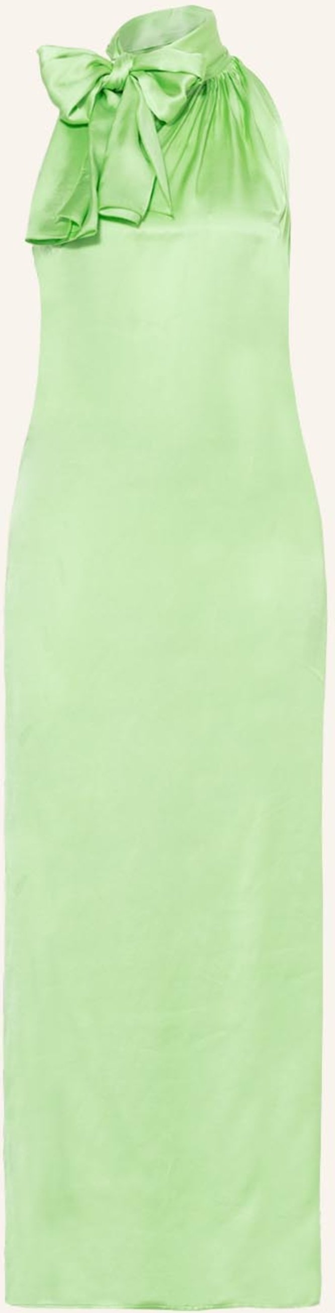 Thumbnail - Max & Co. One-Shoulder-Kleid Mostrina Aus Satin gruen