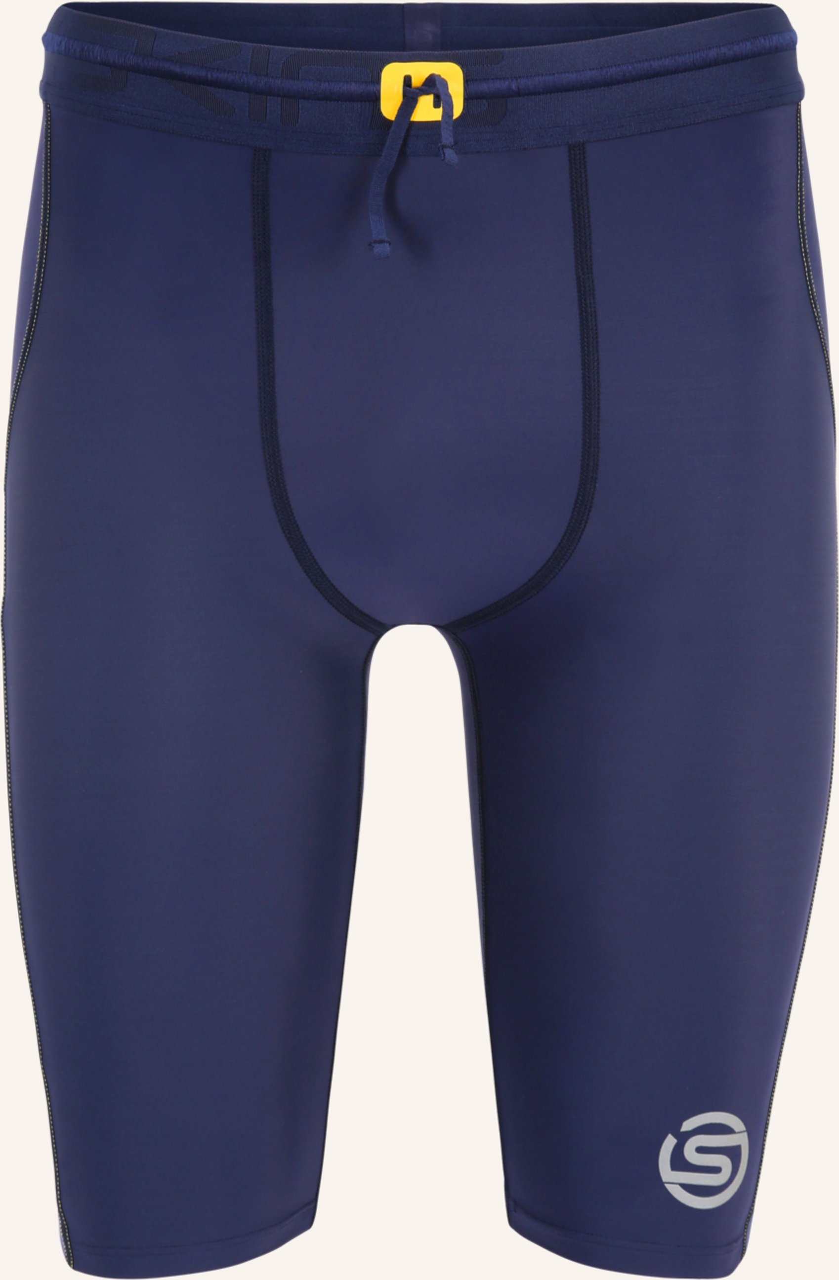 Skins Kompressionshose s3 Half Tights blau