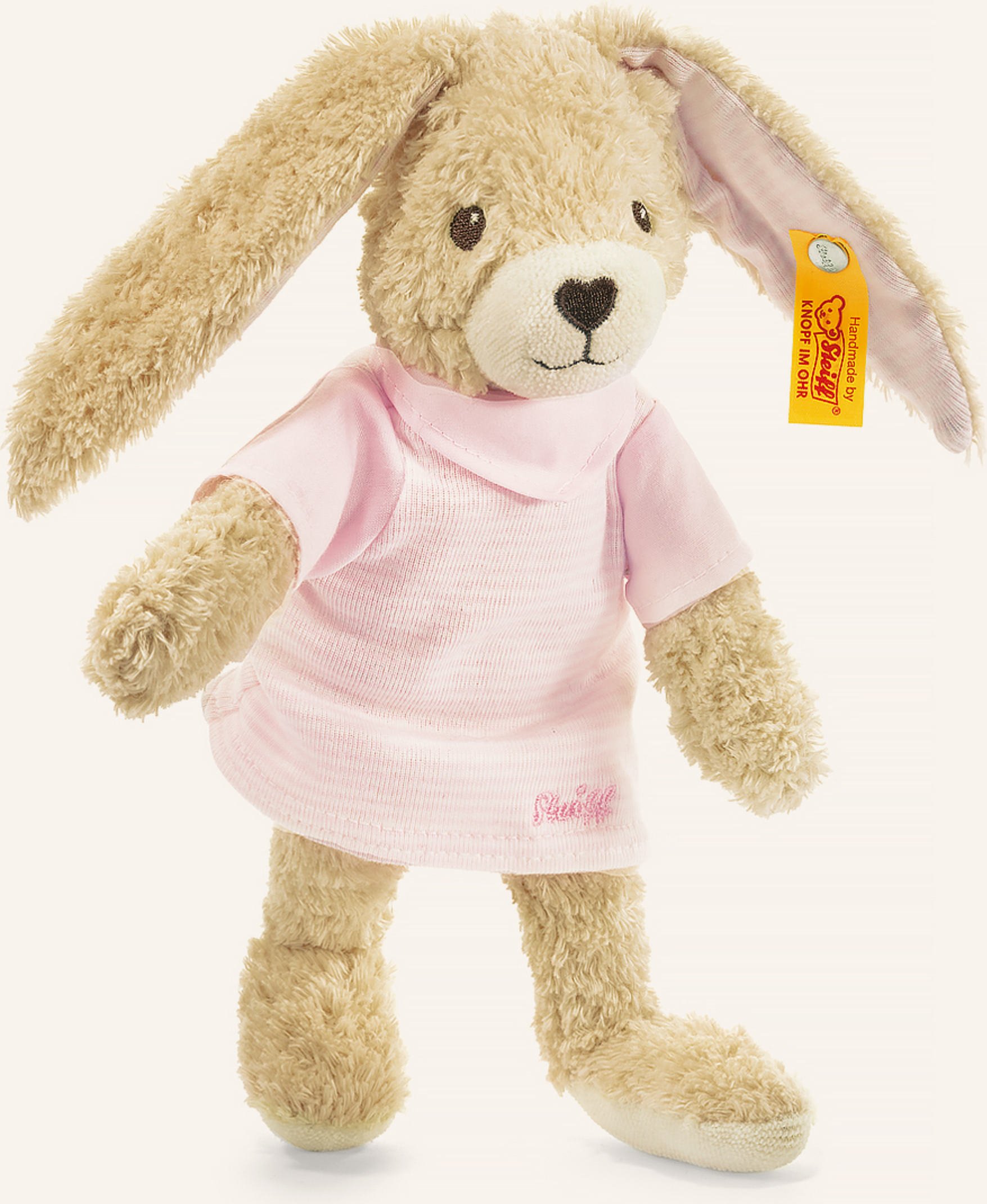 Steiff Kuscheltier Hoppel Hase 20 Cm, Rosa rosa