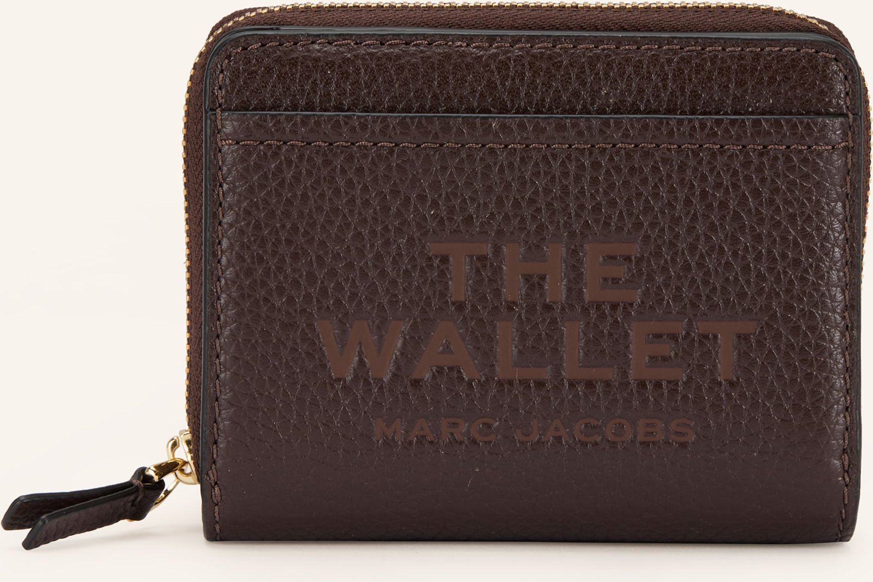 Marc Jacobs Geldbörse The Mini Compact Wallet braun