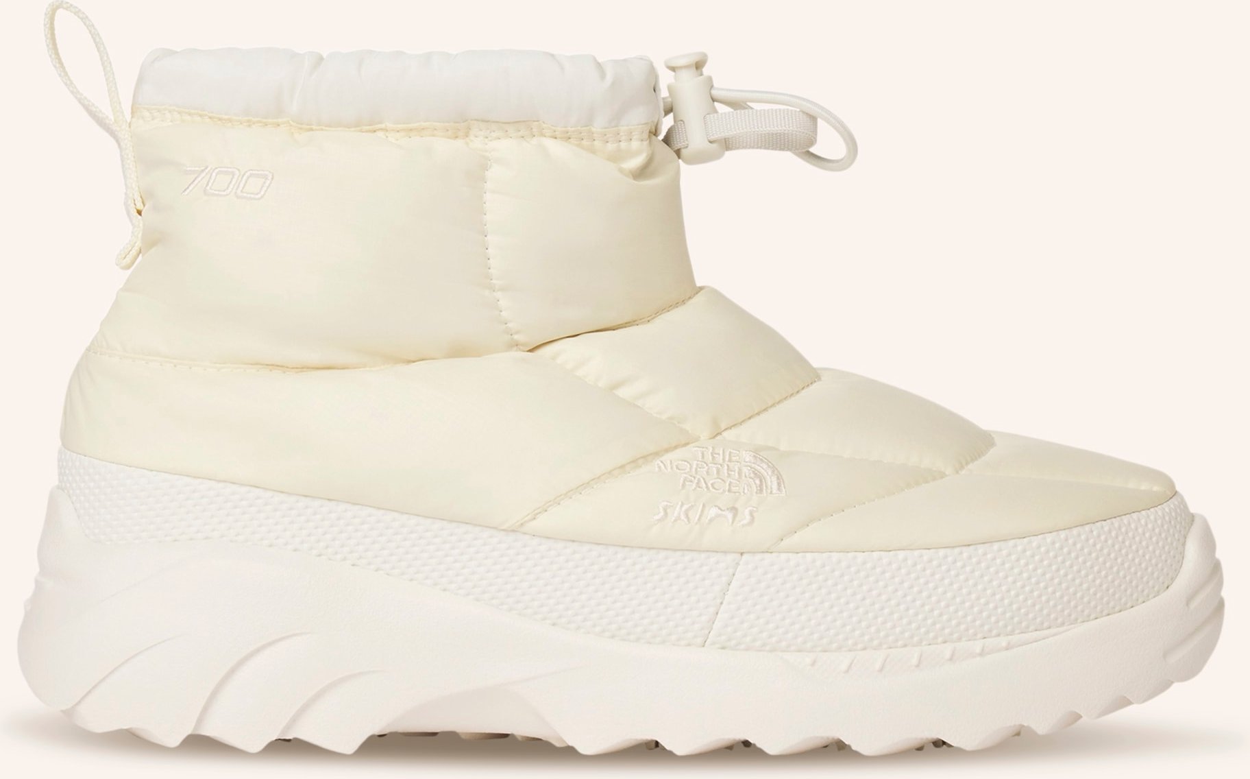 The North Face X Skims Boots Tnf X Skims Nuptse Traction weiss