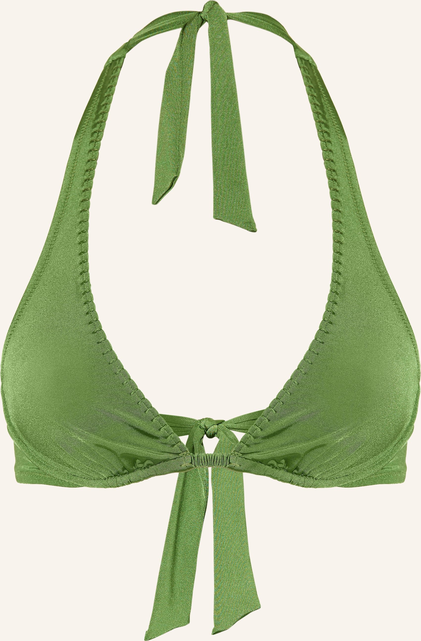 Watercult Bügel-Bikini-Top Crafted Essentials gruen