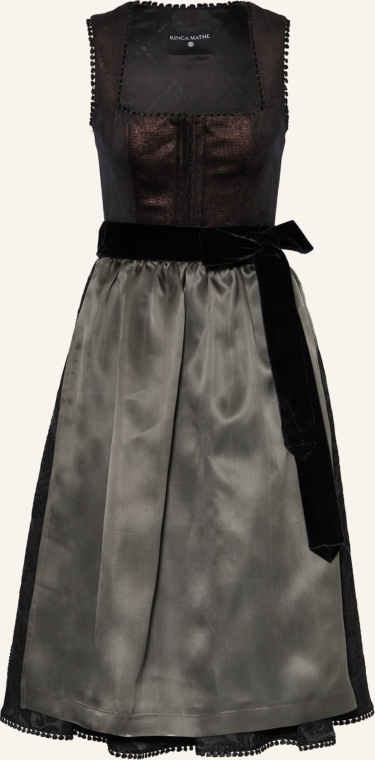 Thumbnail - Kinga Mathe Dirndl Pamplona Mit Glitzergarn schwarz