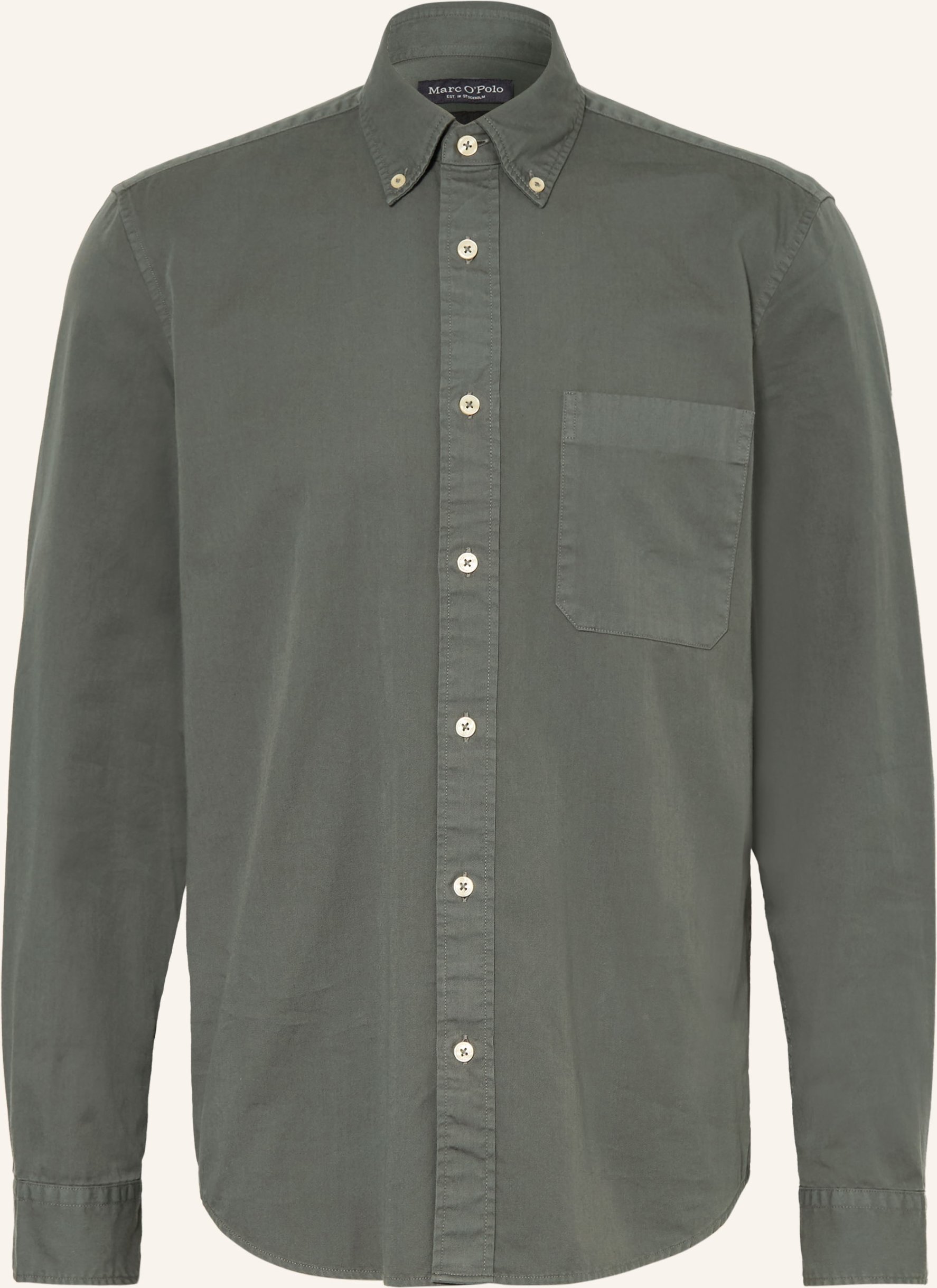 Thumbnail - Marc O'polo Hemd Regular Fit gruen