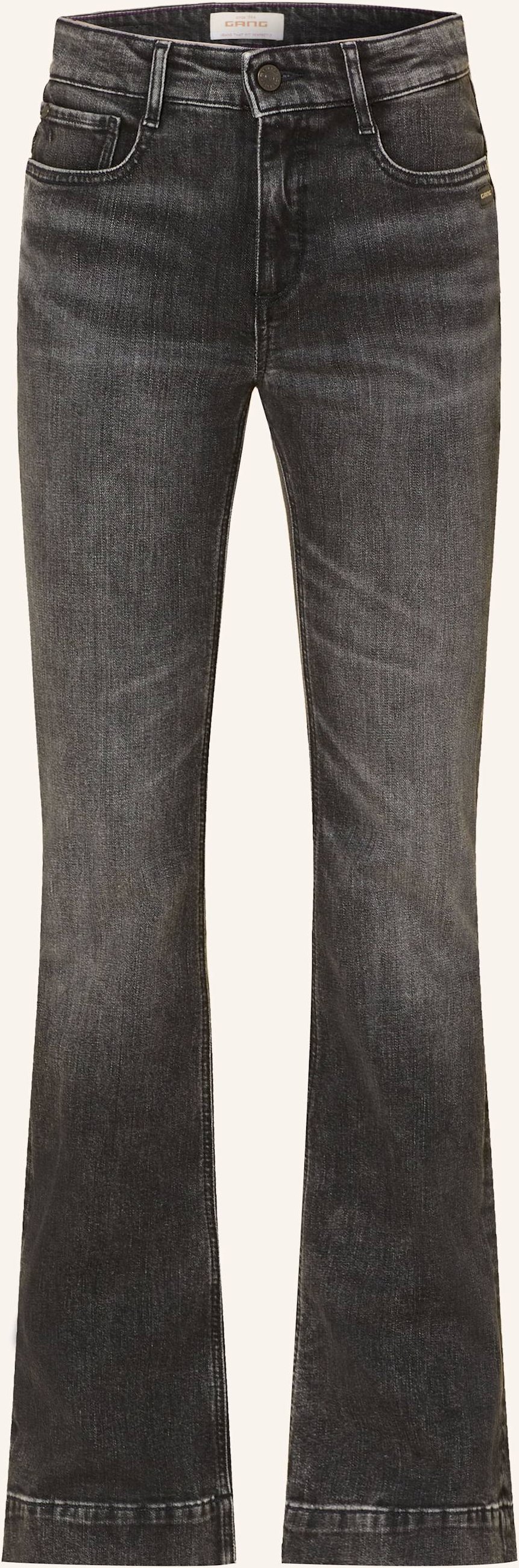 Thumbnail - Gang Flared Jeans 94maxima grau