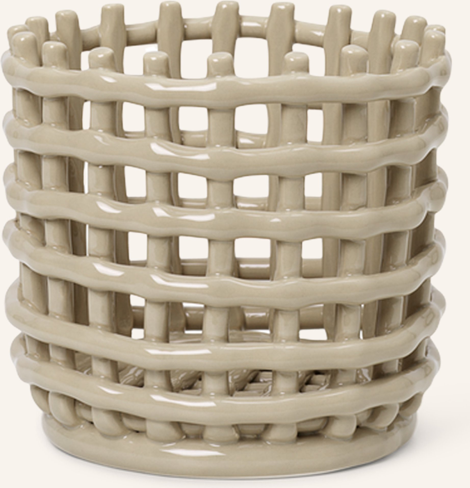 Ferm Living Korb Ceramic beige