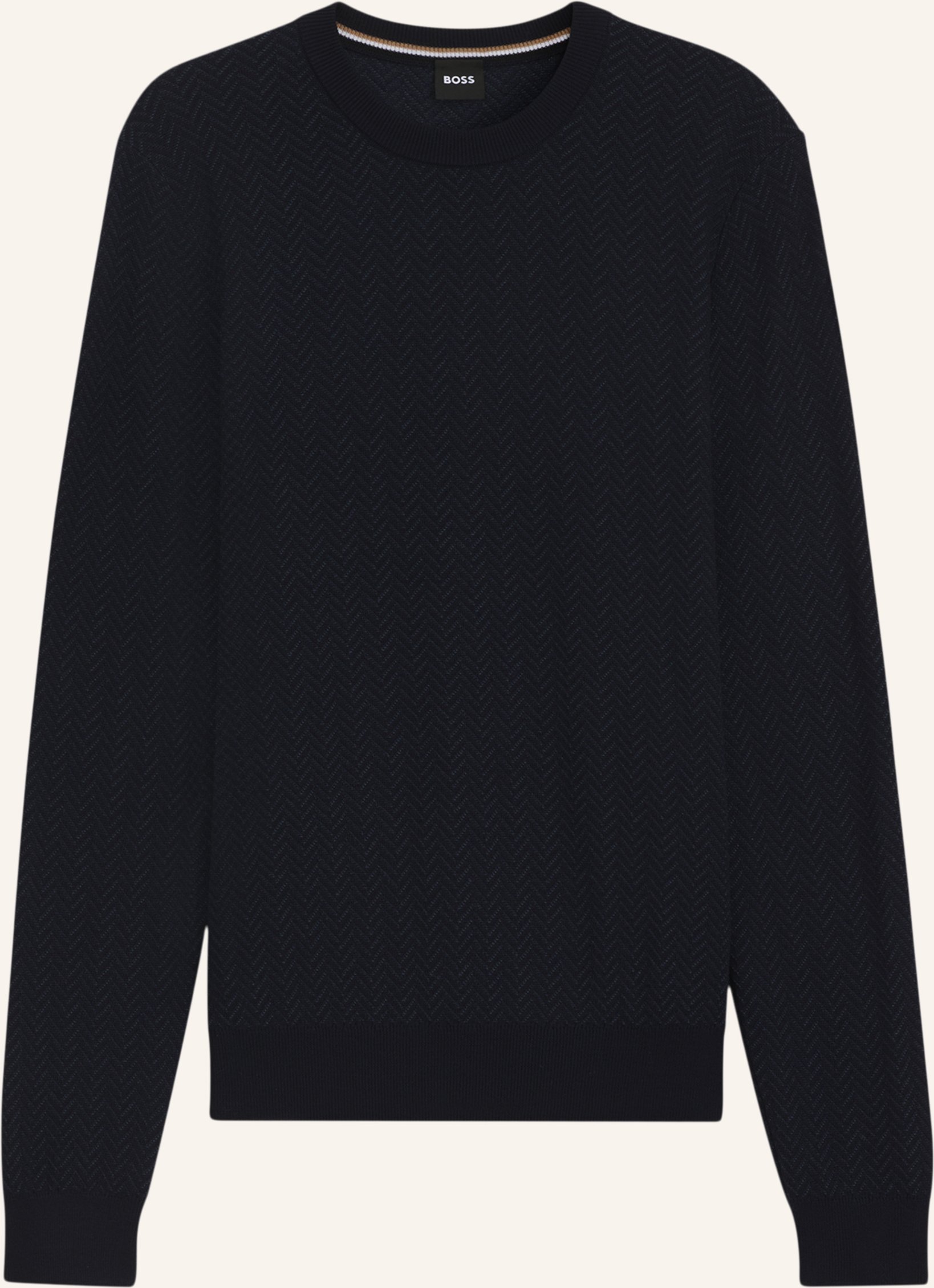 Thumbnail - Boss Pullover H-Habito Regular Fit blau