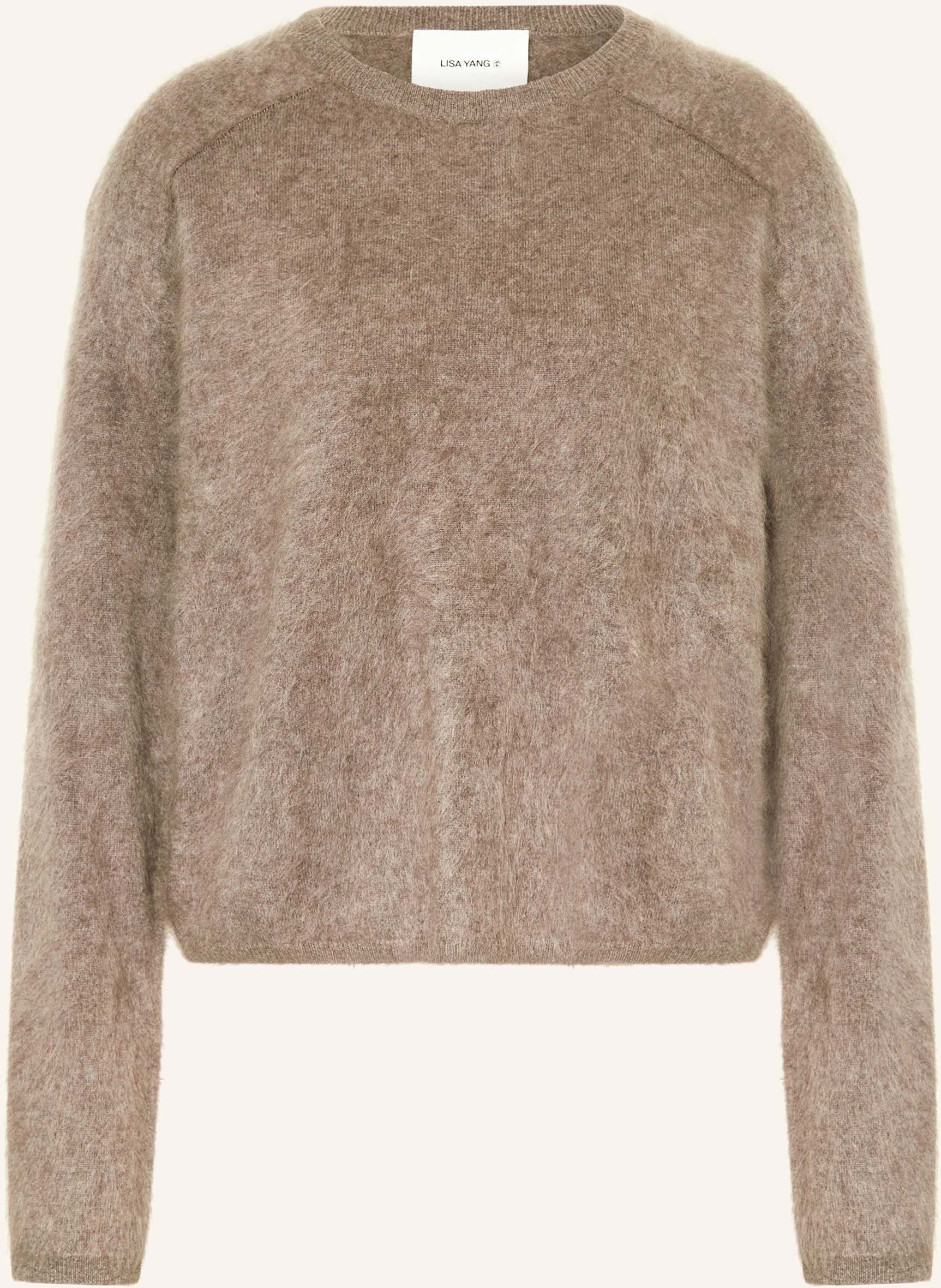 Lisa Yang Cashmere-Pullover Lexia beige