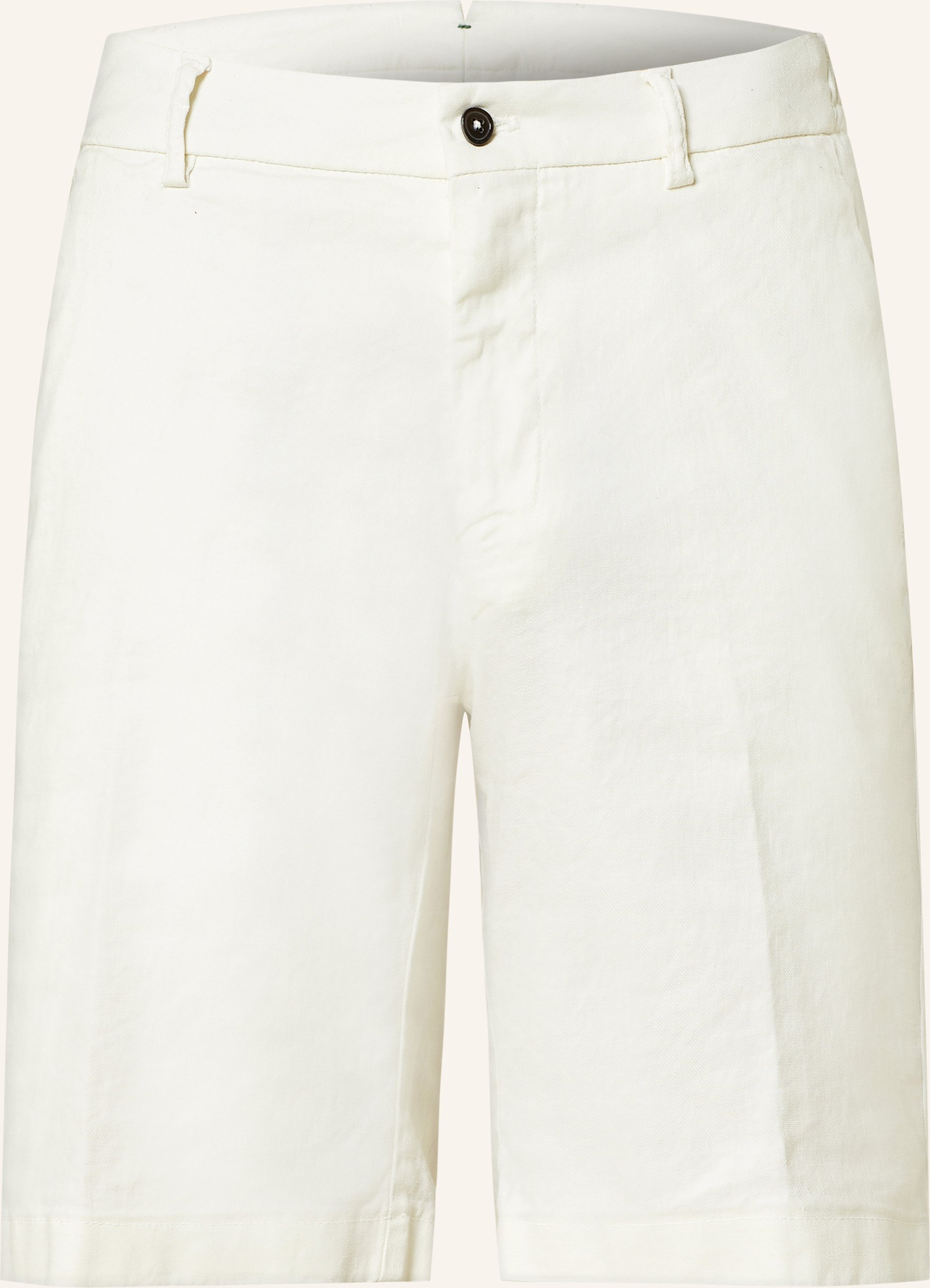 Thumbnail - Berwich Shorts Mit Leinen weiss