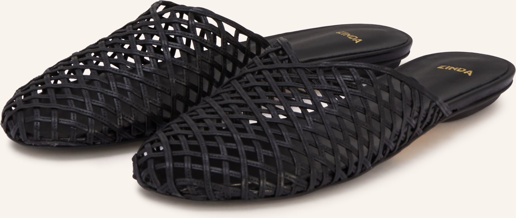 Zinda Mules Elsa schwarz