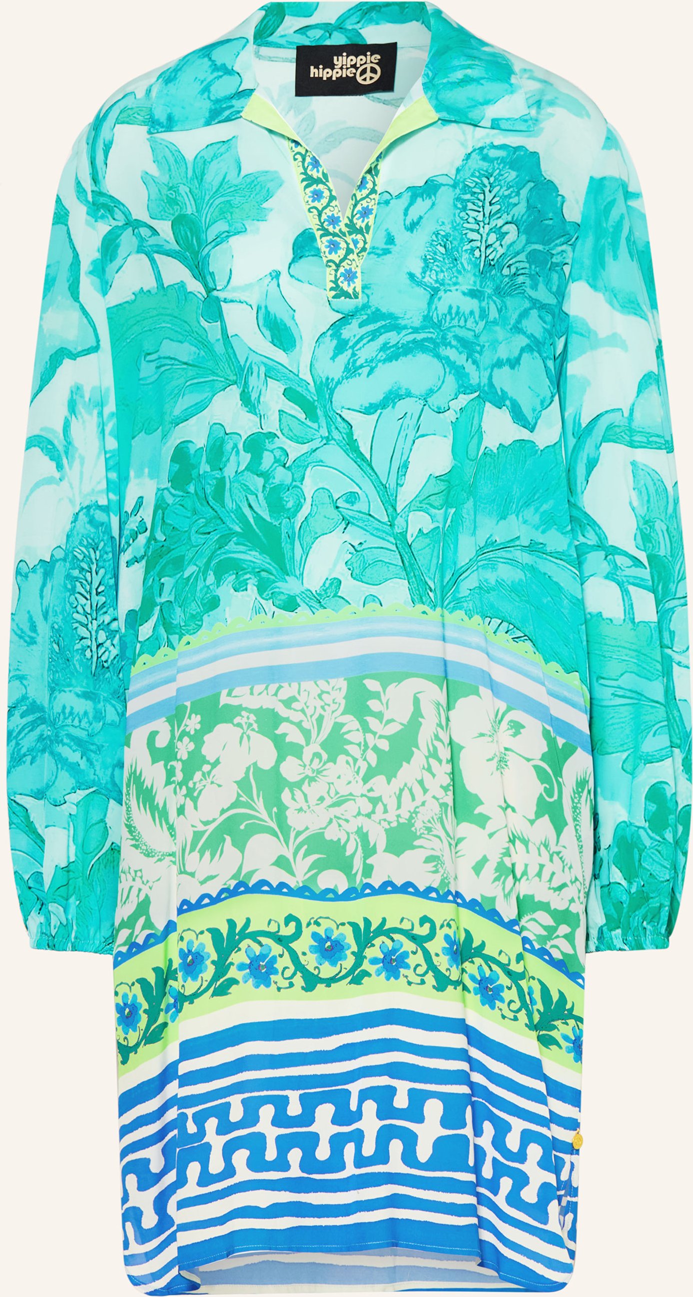 Yippie Hippie Kleid blau