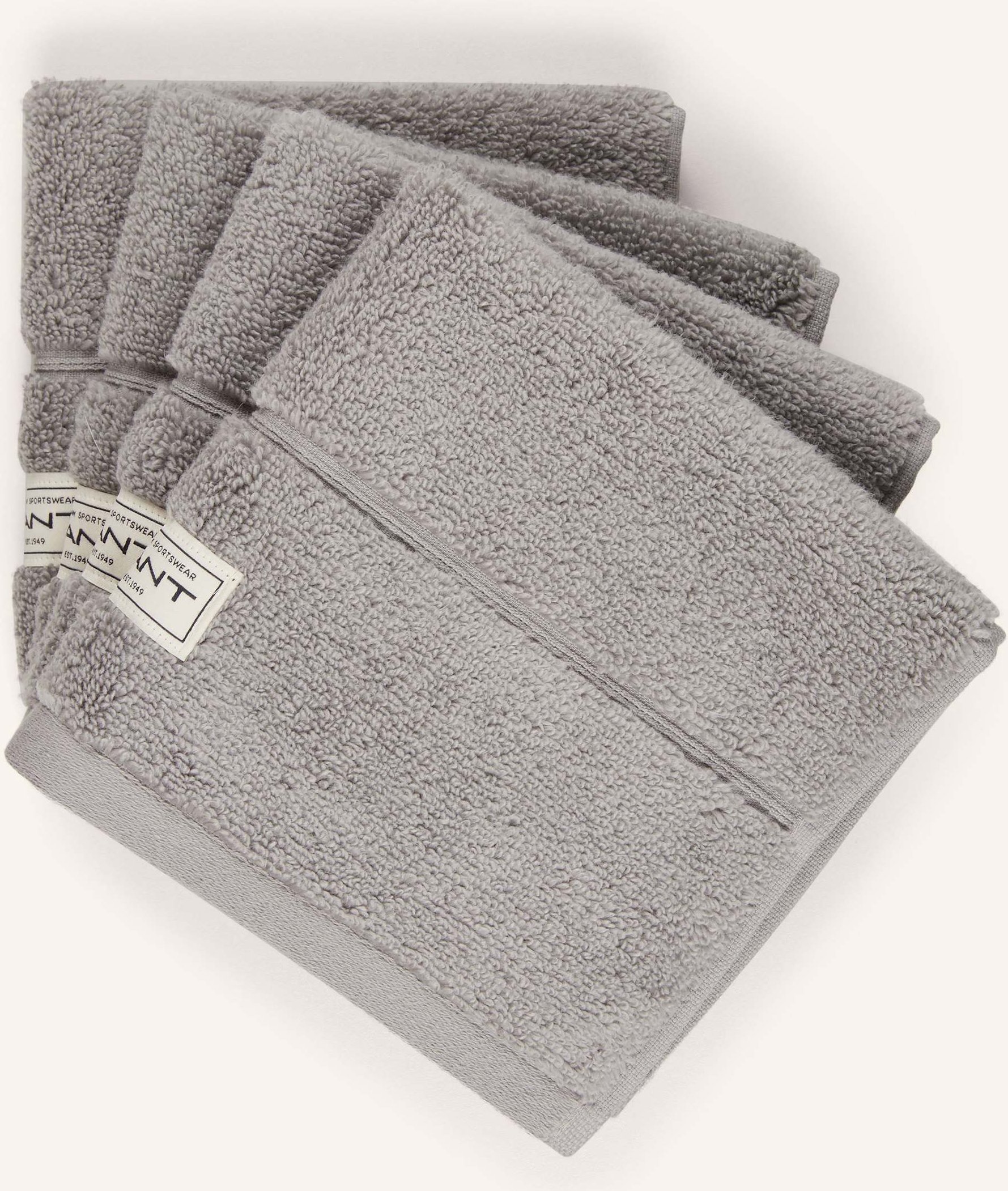 Gant Home 4er-Set Seiftücher weiss