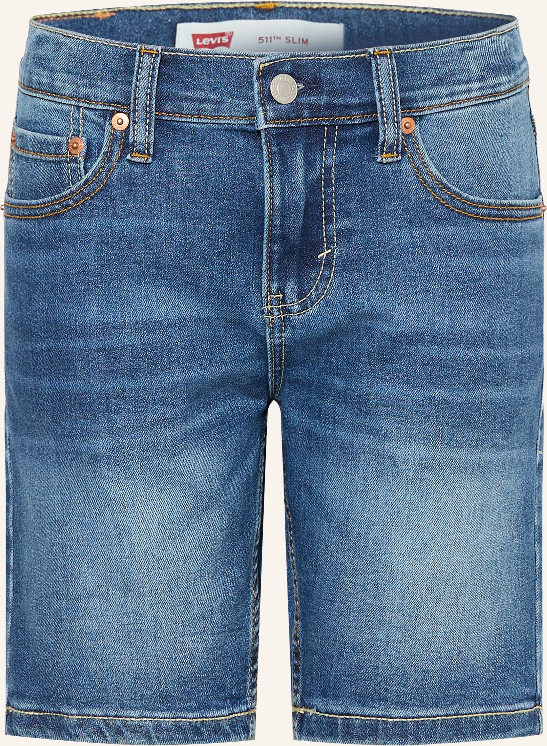 Levi's® Jeansshorts 511™ Slim Fit blau