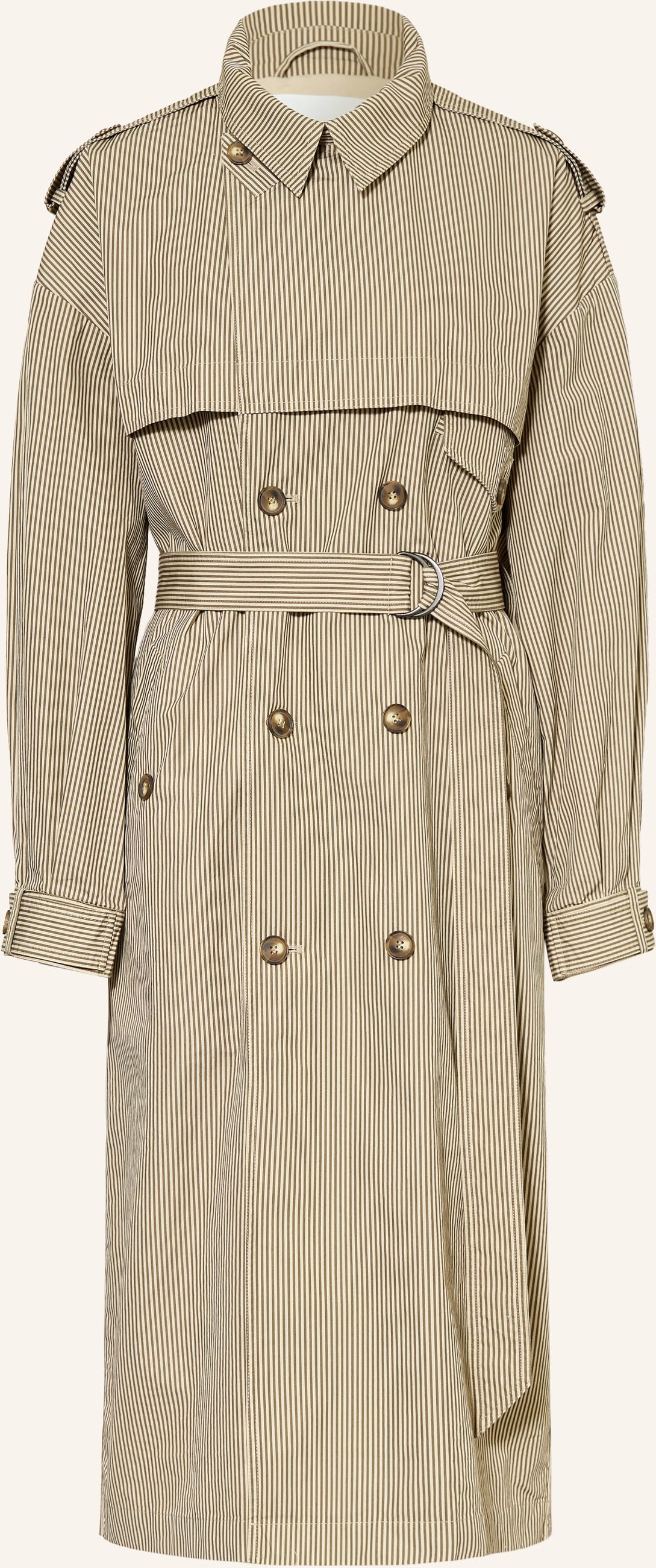 Marant Étoile Oversized-Trenchcoat Chilma beige