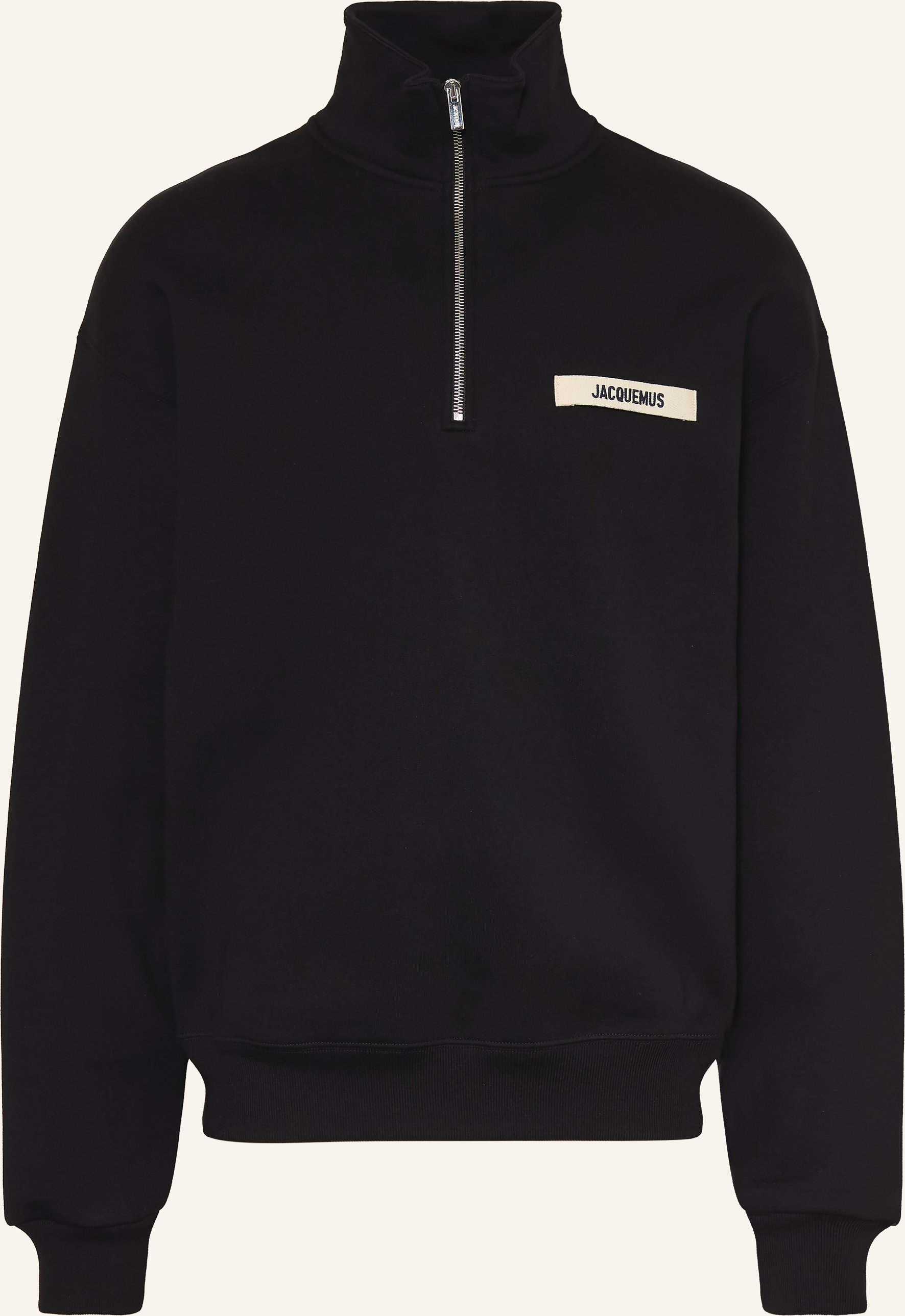 Jacquemus Sweat-Troyer Le Camionneur Gros Grain schwarz