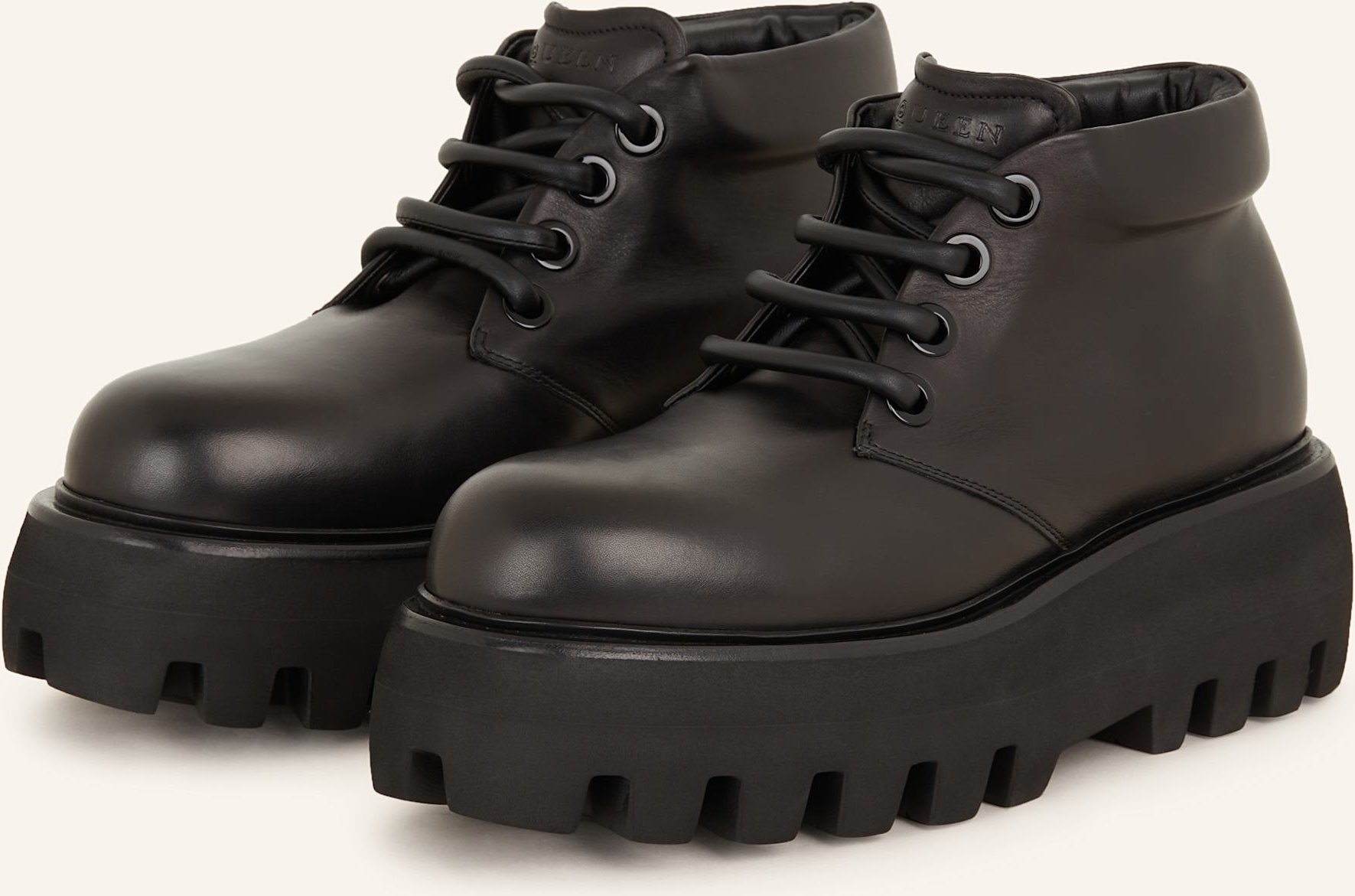 Mcqueen Schnürer schwarz