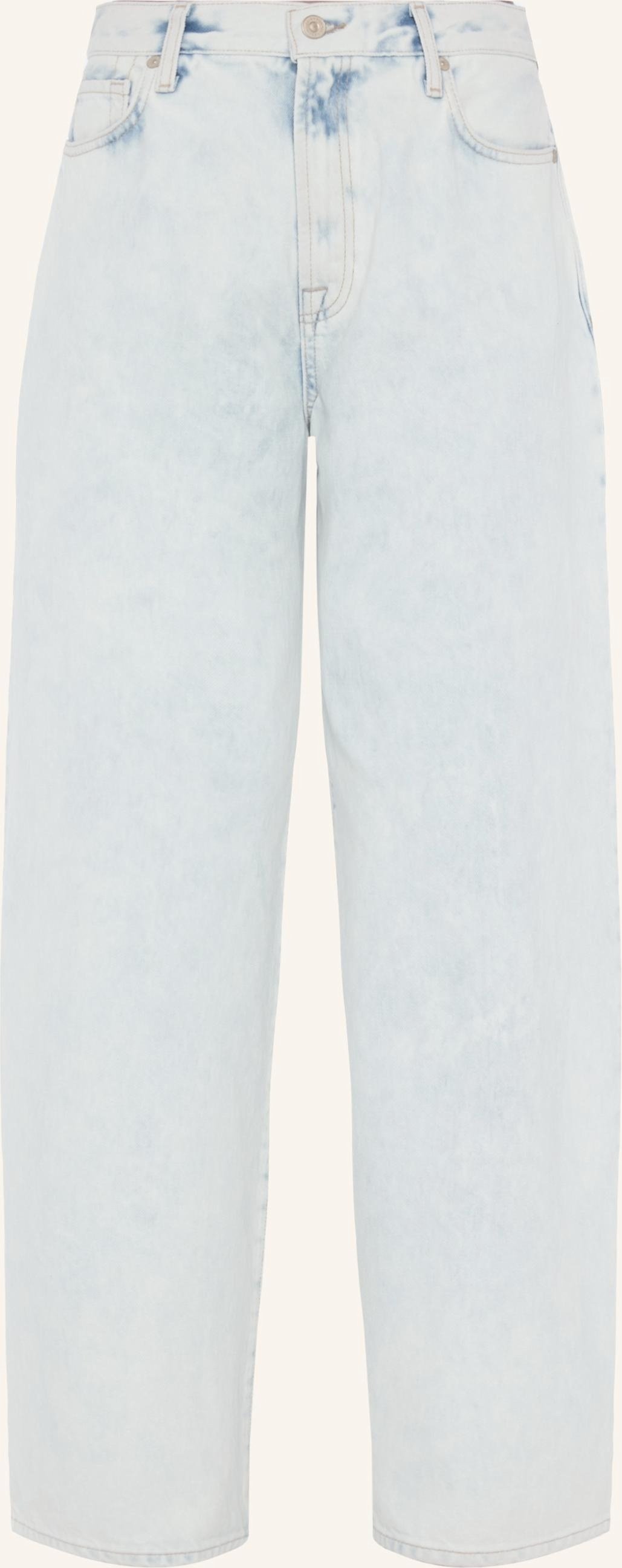 7 For All Mankind Jeans Baggy Wide Fit blau