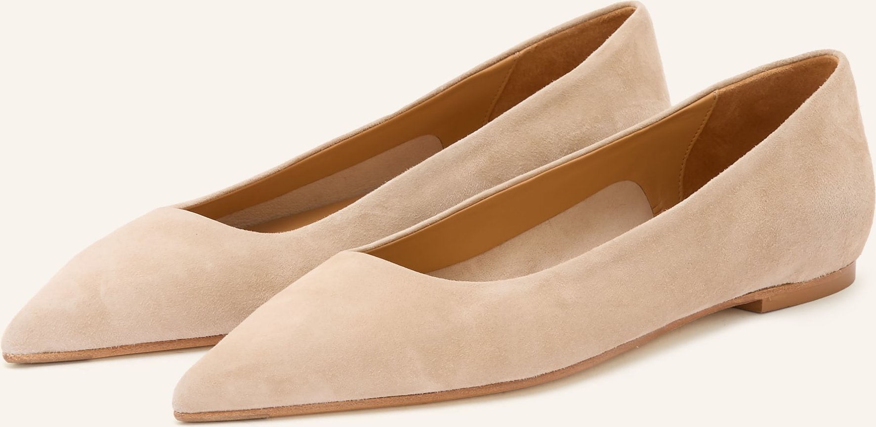 Aeyde Ballerinas Cassie beige