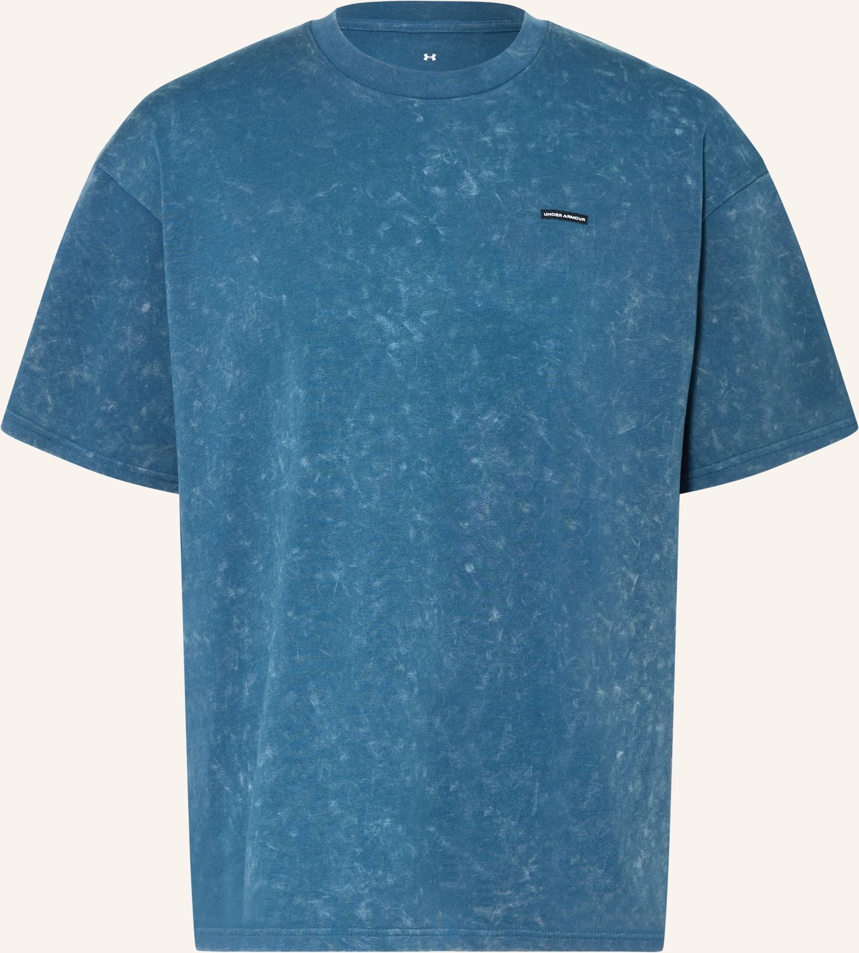 Under Armour T-Shirt Ua Heavyweight blau
