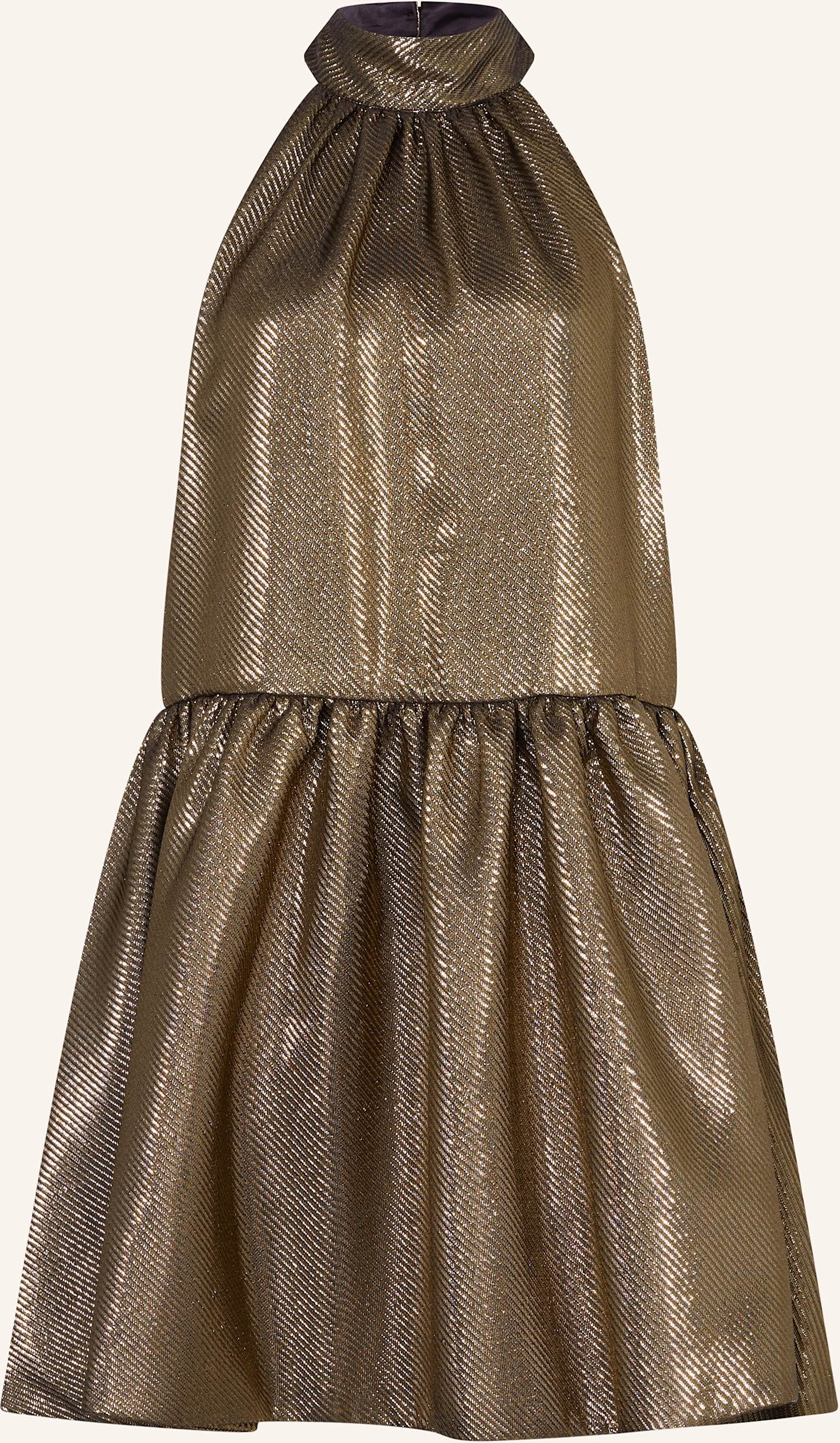 Malina Cocktailkleid Flora gold