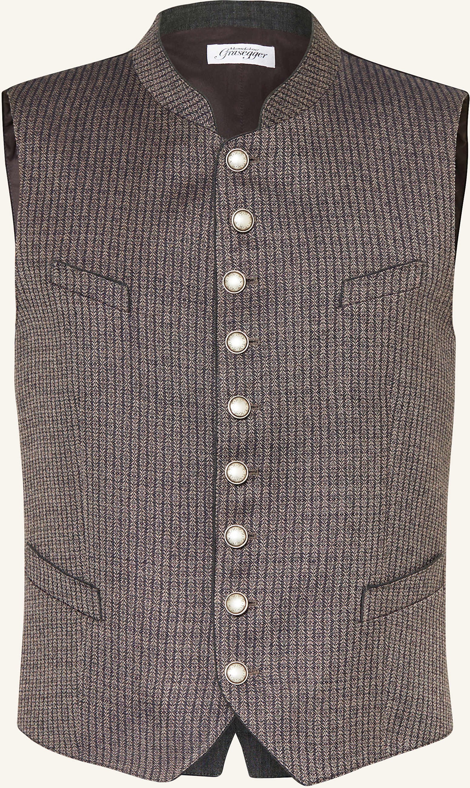 Grasegger Trachtenweste Voitl blau