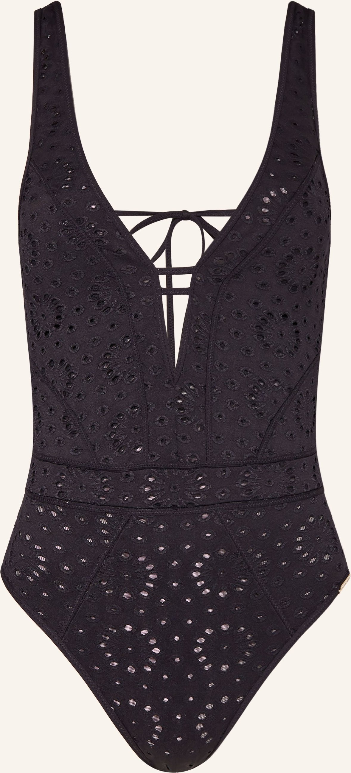 Watercult Badeanzug Riviera Notes schwarz