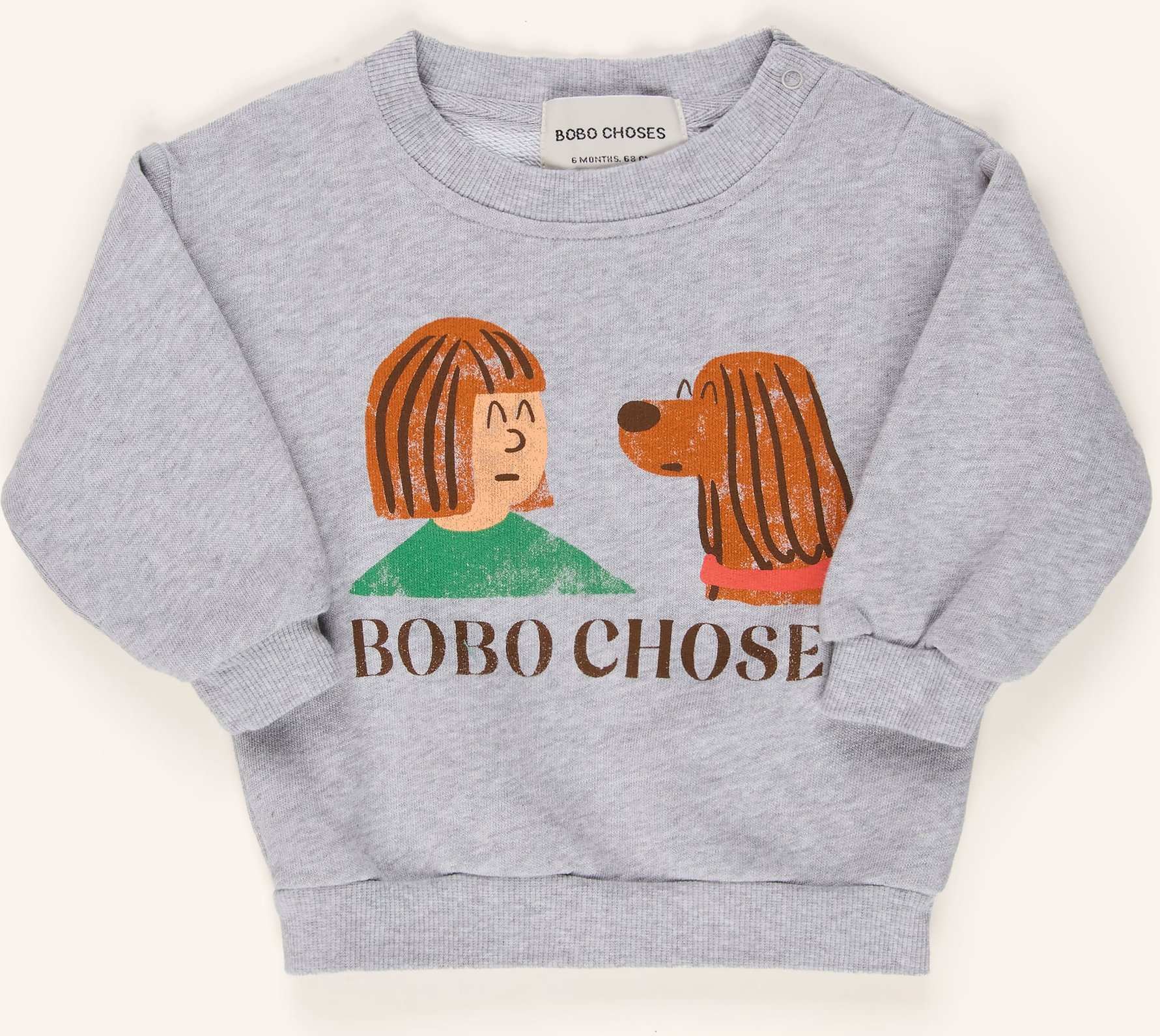Bobo Choses Sweatshirt grau