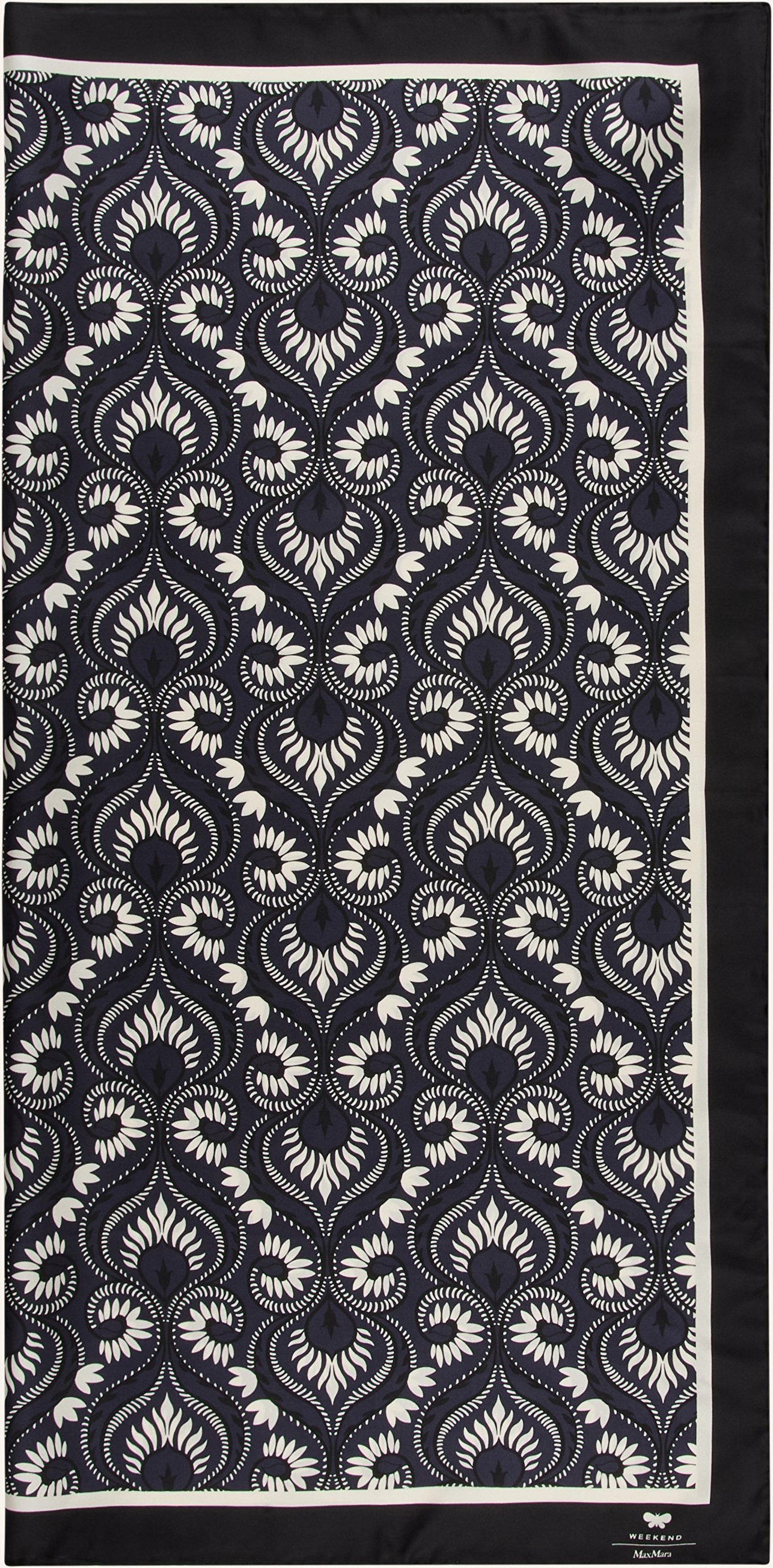 Weekend Max Mara Seidentuch Wkaonesto blau