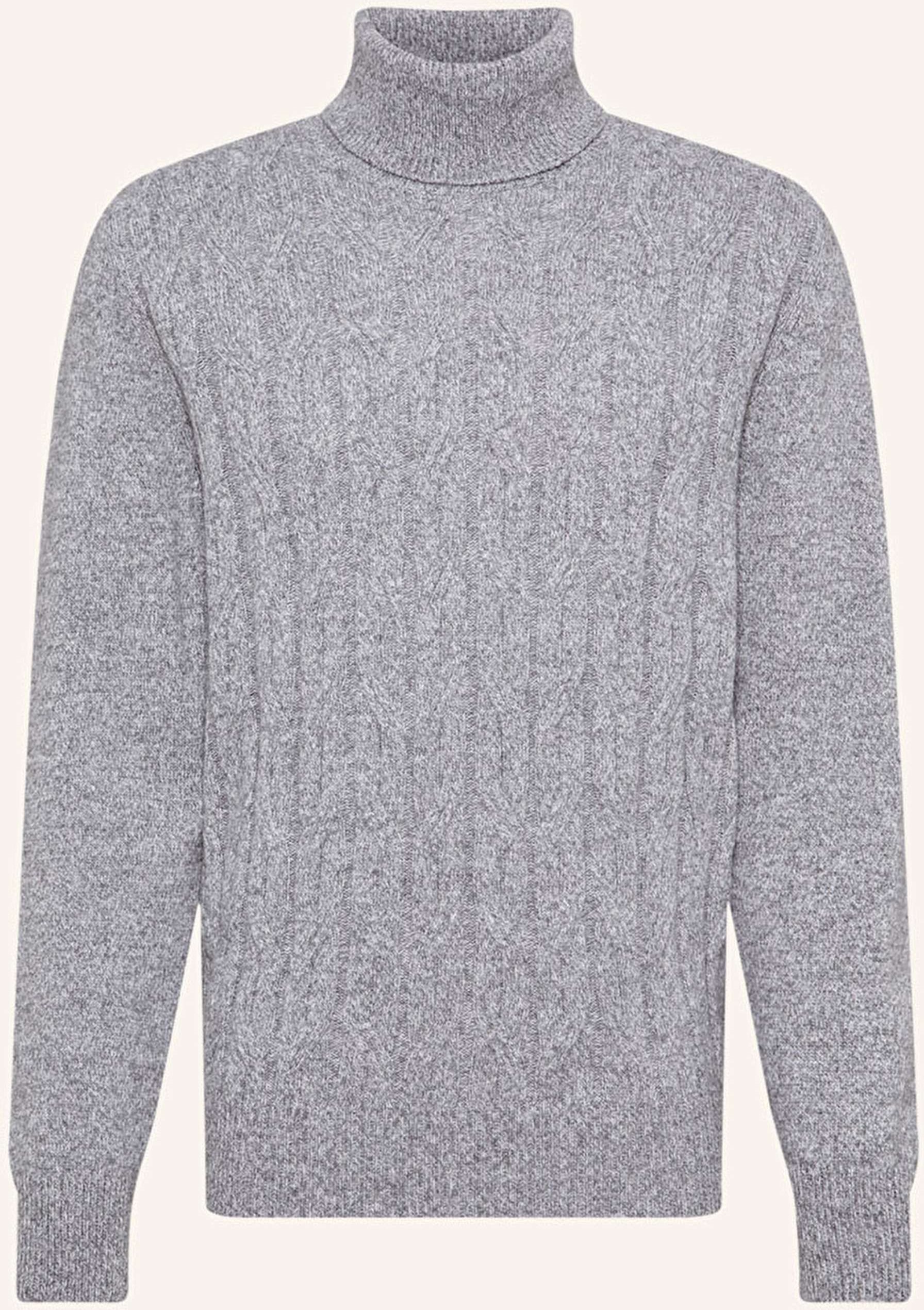 Thumbnail - Digel Rollkragenpullover Francis grau